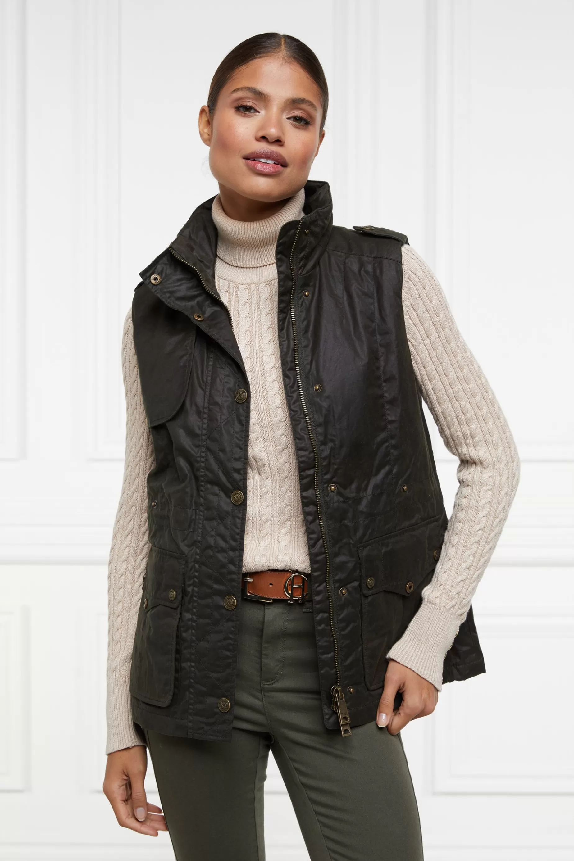 Holland Cooper Gilets | Shop By Product>Alma Wax Gilet