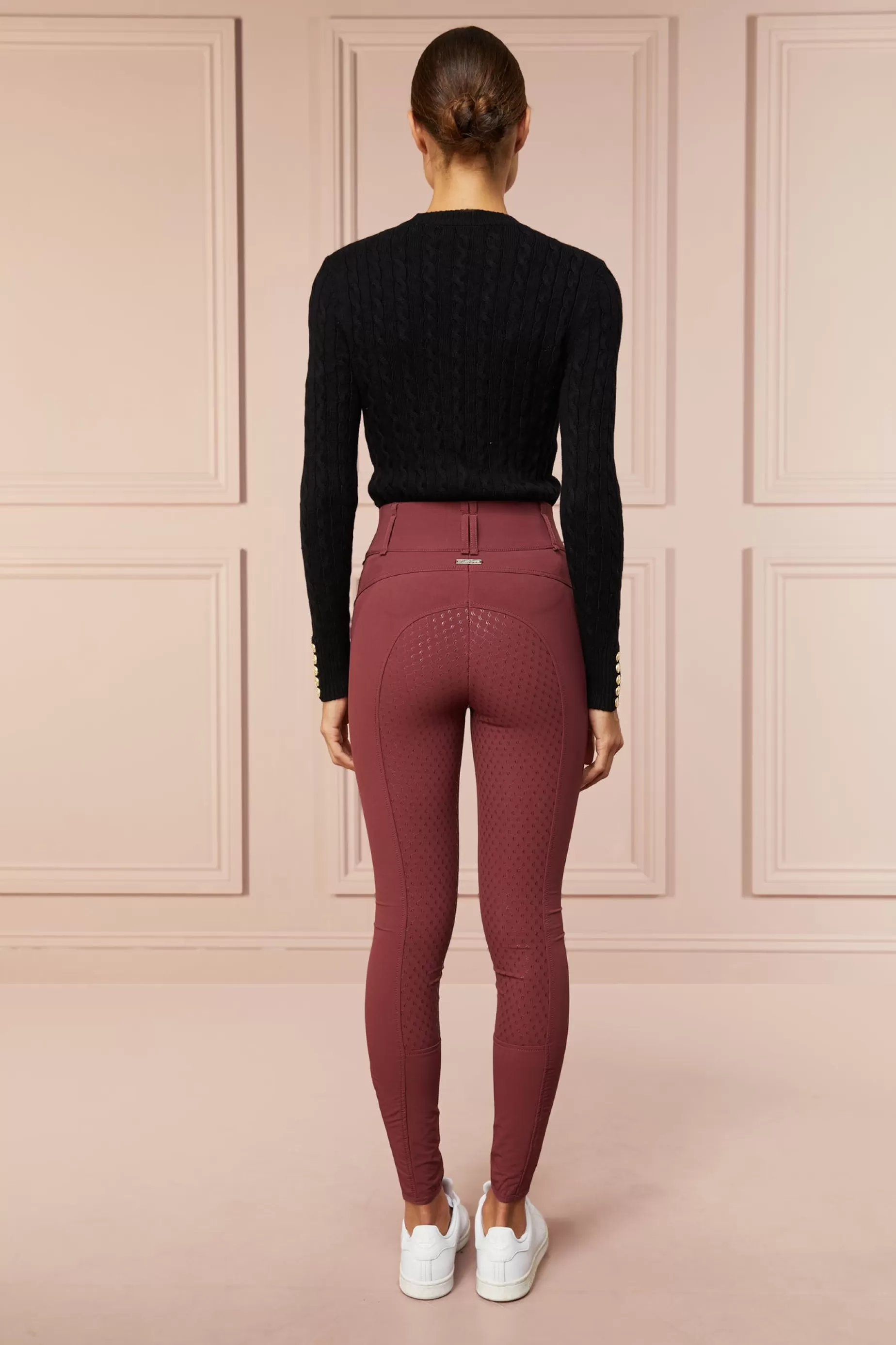 Holland Cooper Breeches | Training Wear>Ascot Breeches Burgundy