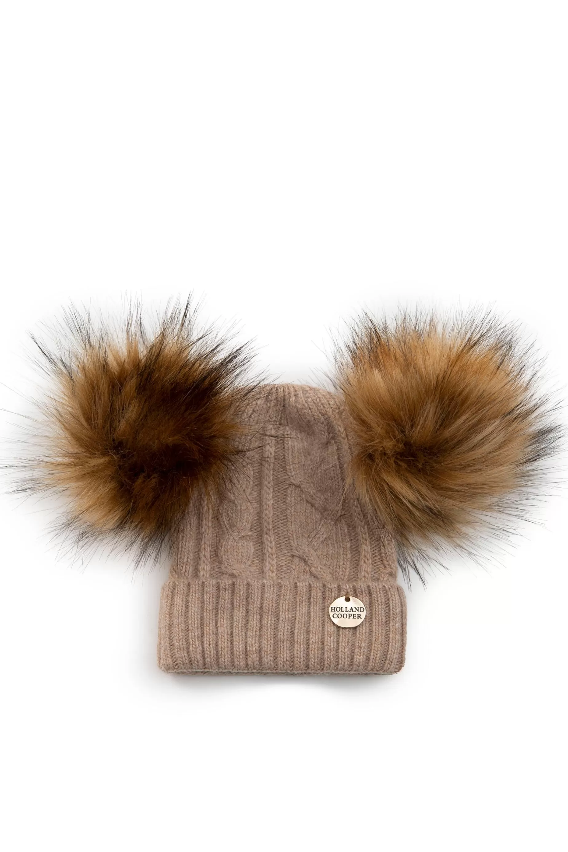 Holland Cooper Little Gifting | Bobble Hats>Baby Bobble Hat Camel