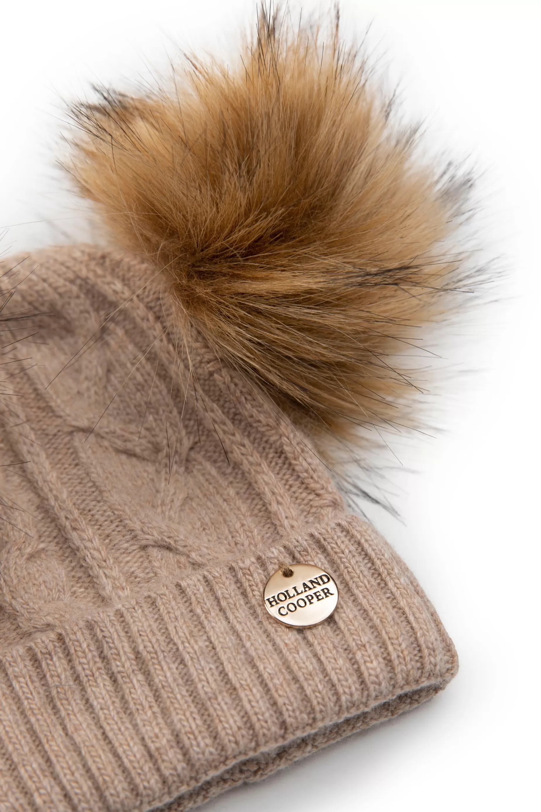 Holland Cooper Little Gifting | Bobble Hats>Baby Bobble Hat Camel