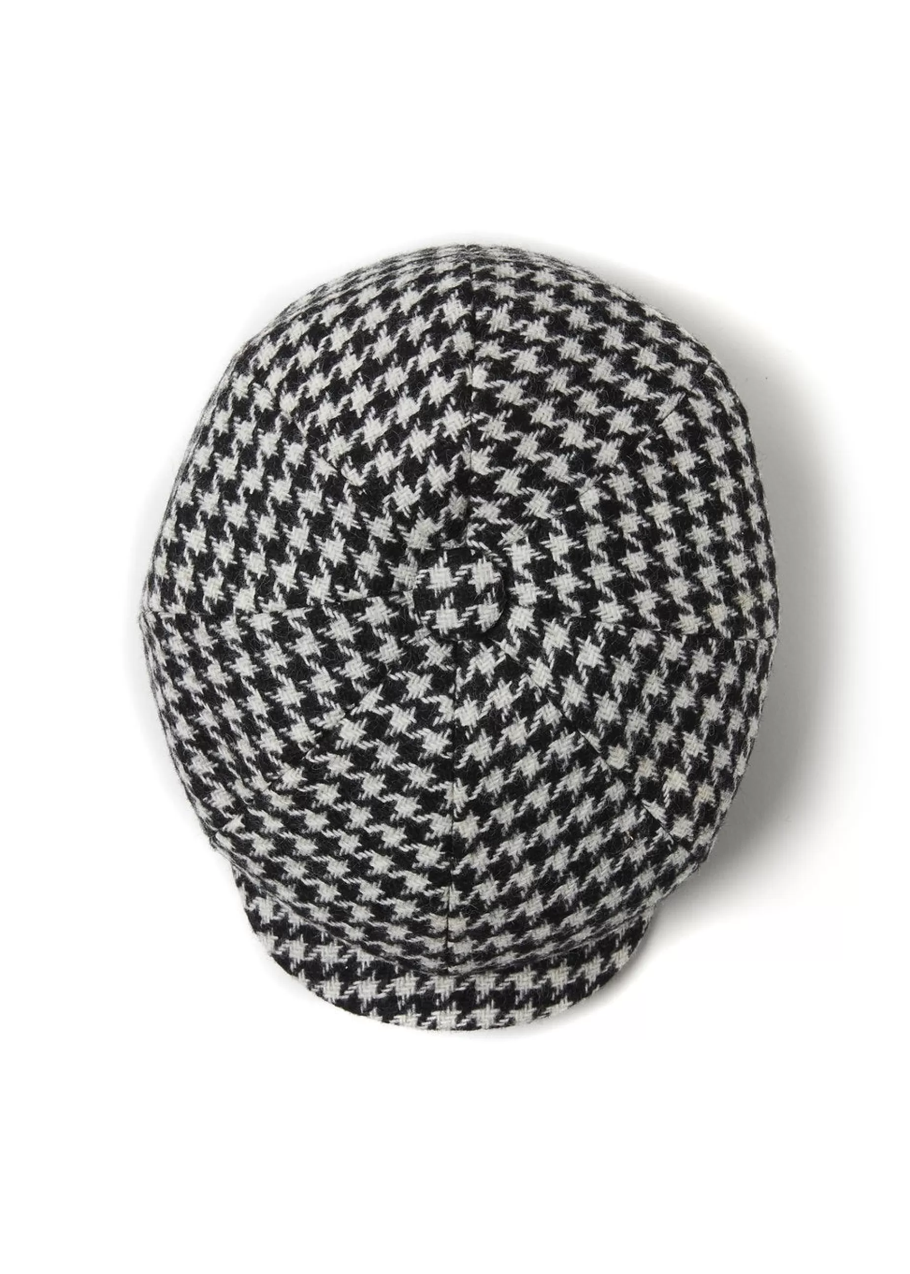 Holland Cooper Gifts For Him | Accessories>Baker Boy Cap Houndstooth