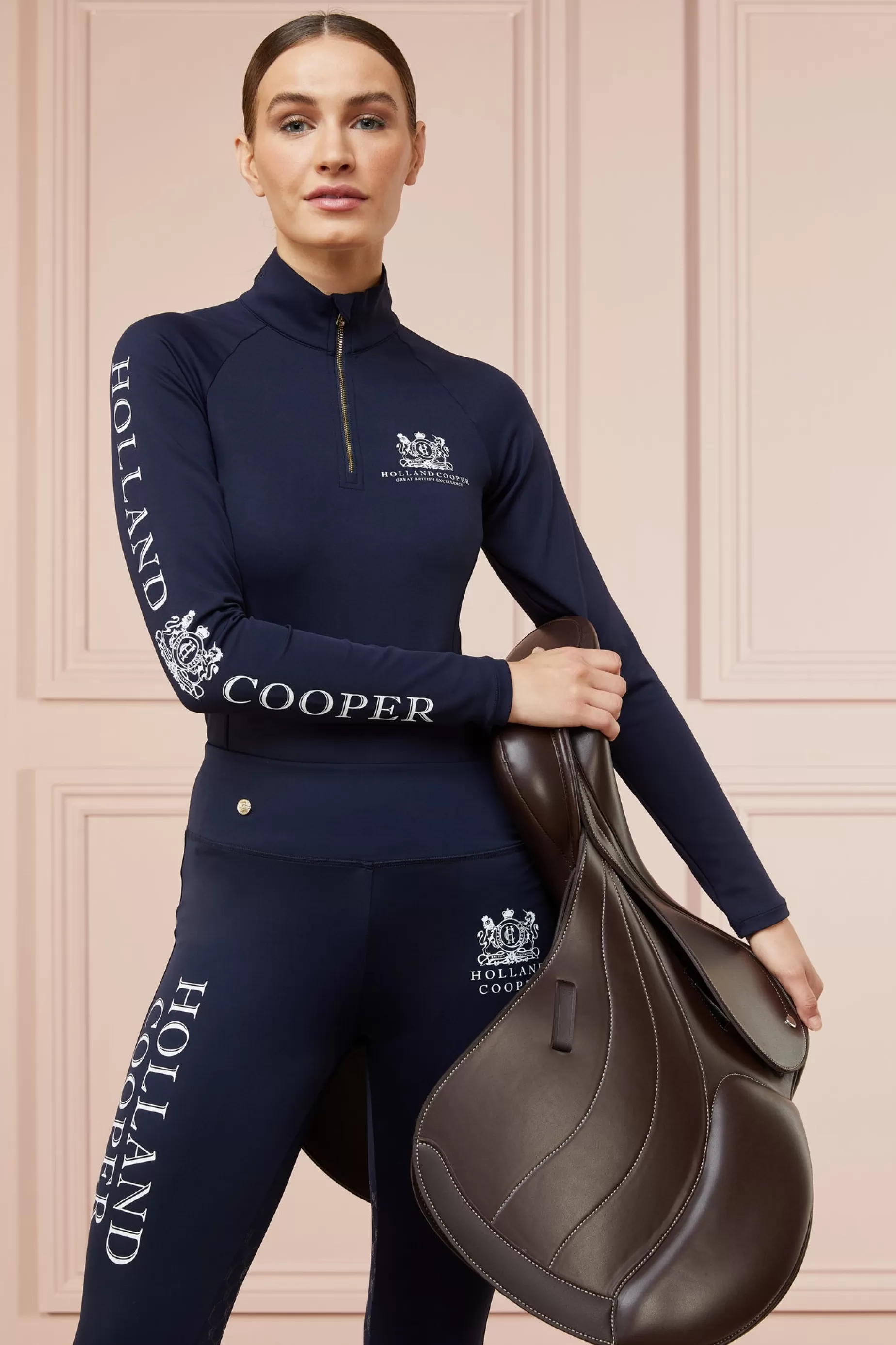 Holland Cooper Shop By Product | At The Stables>Base Layer Ink Navy