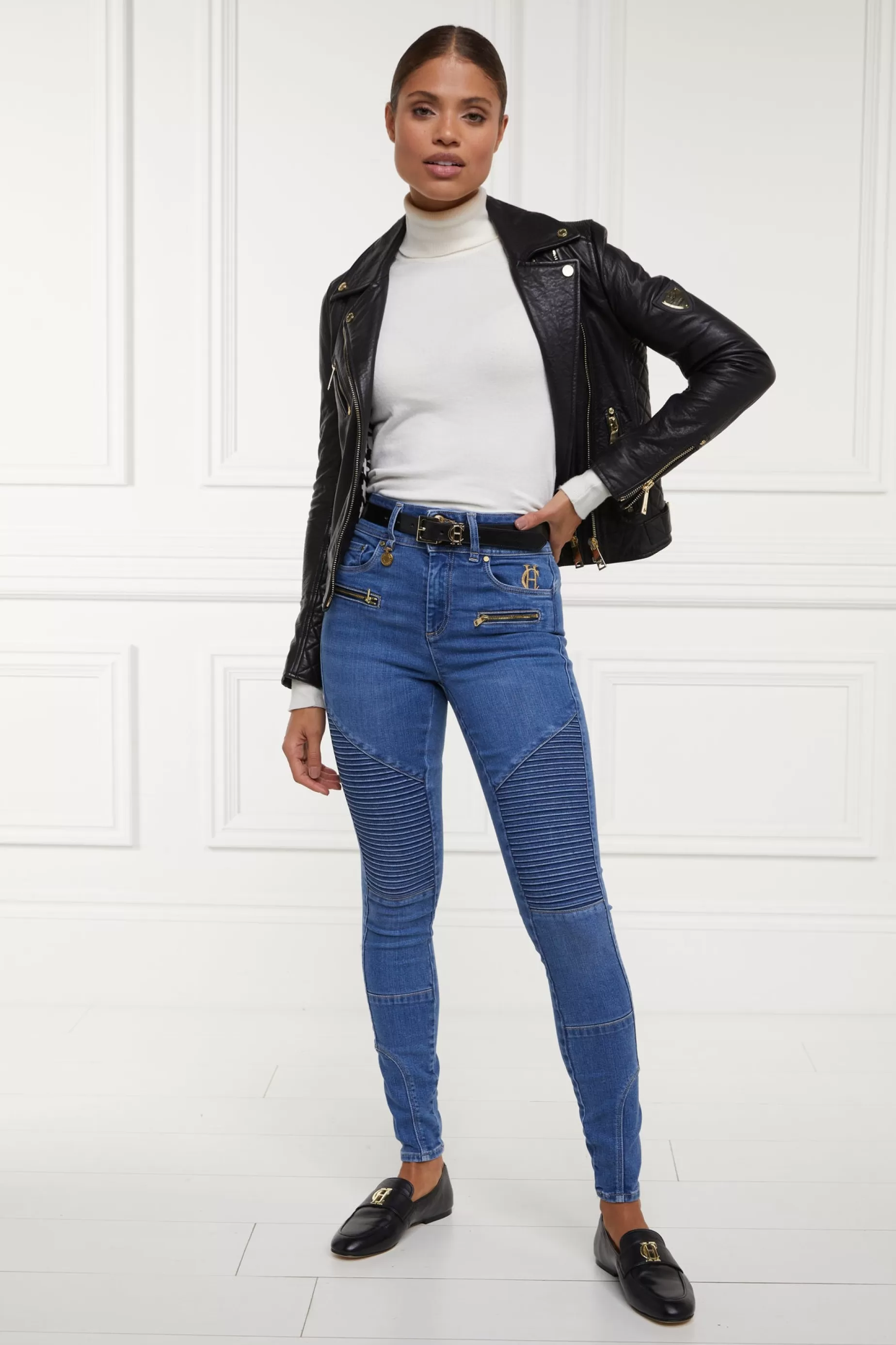 Holland Cooper Jeans | Wardrobe Staples>Biker Jean Denim