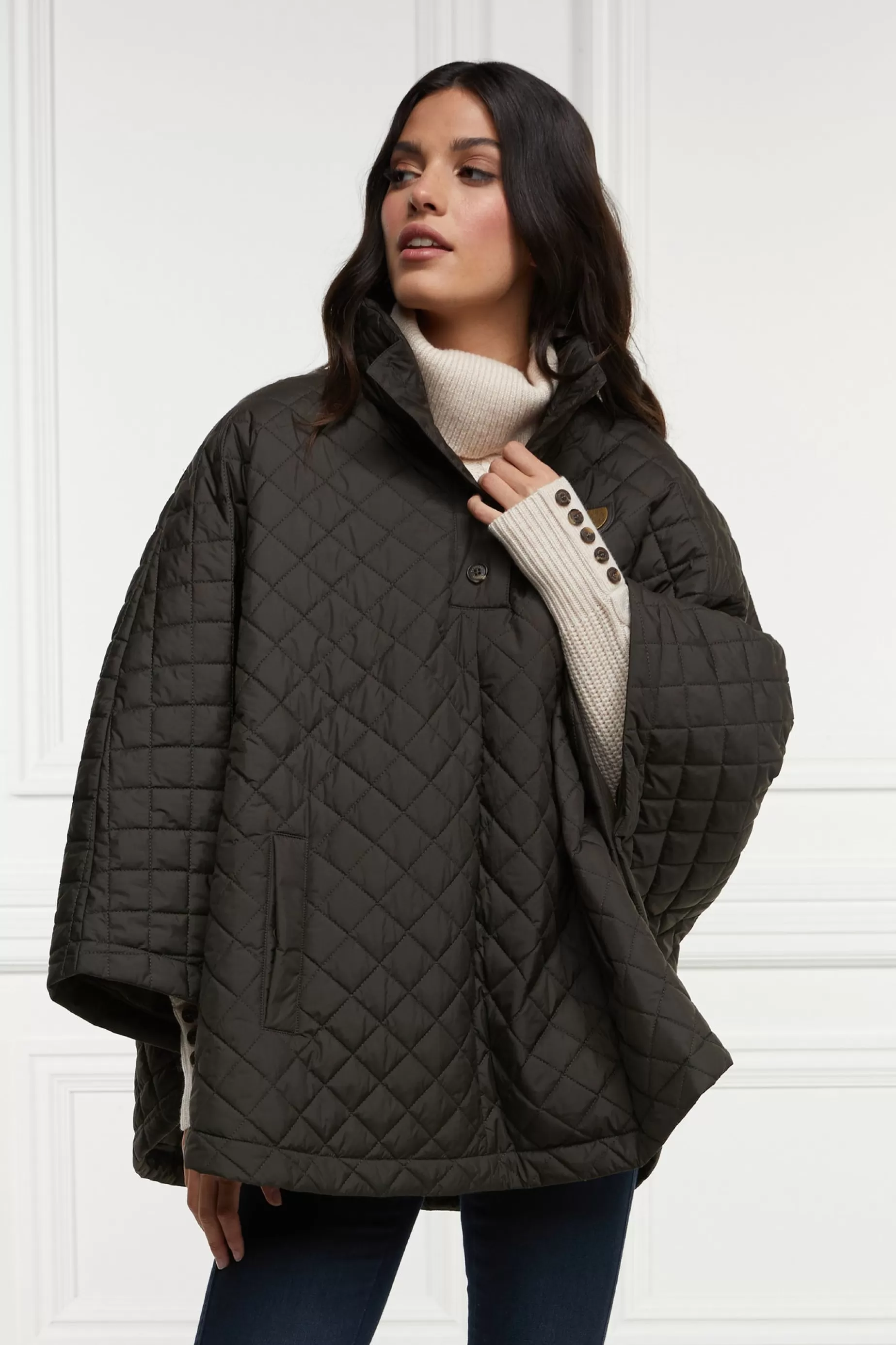 Holland Cooper Capes | The Cosy Collection>Brooke Quilted Cape