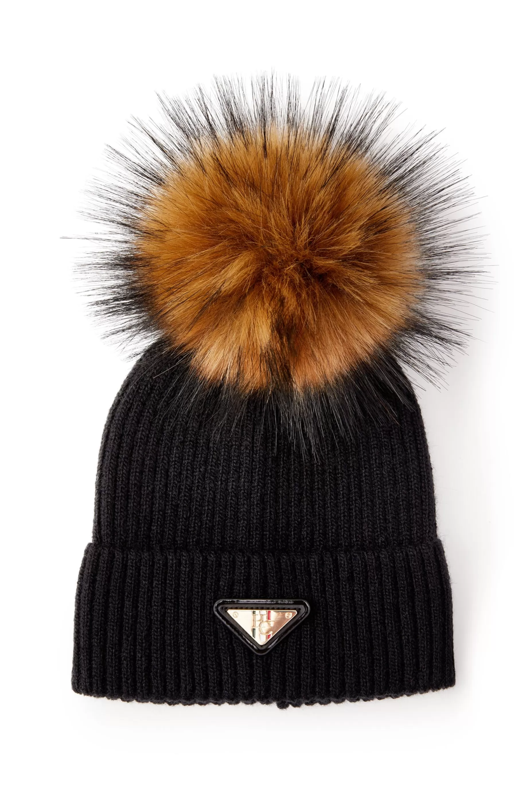 Holland Cooper Headwear | Accessories>Burghley Bobble Hat Black