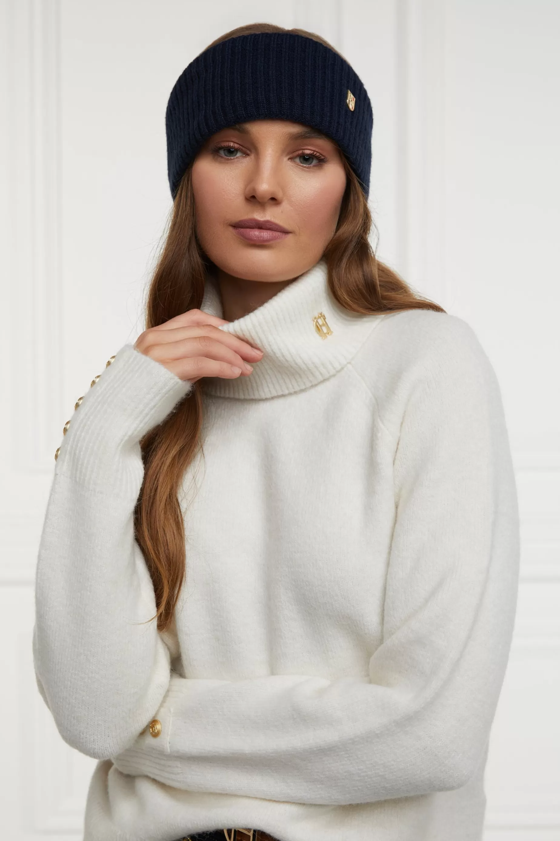 Holland Cooper Headwear | Accessories>Burghley Headband Ink Navy