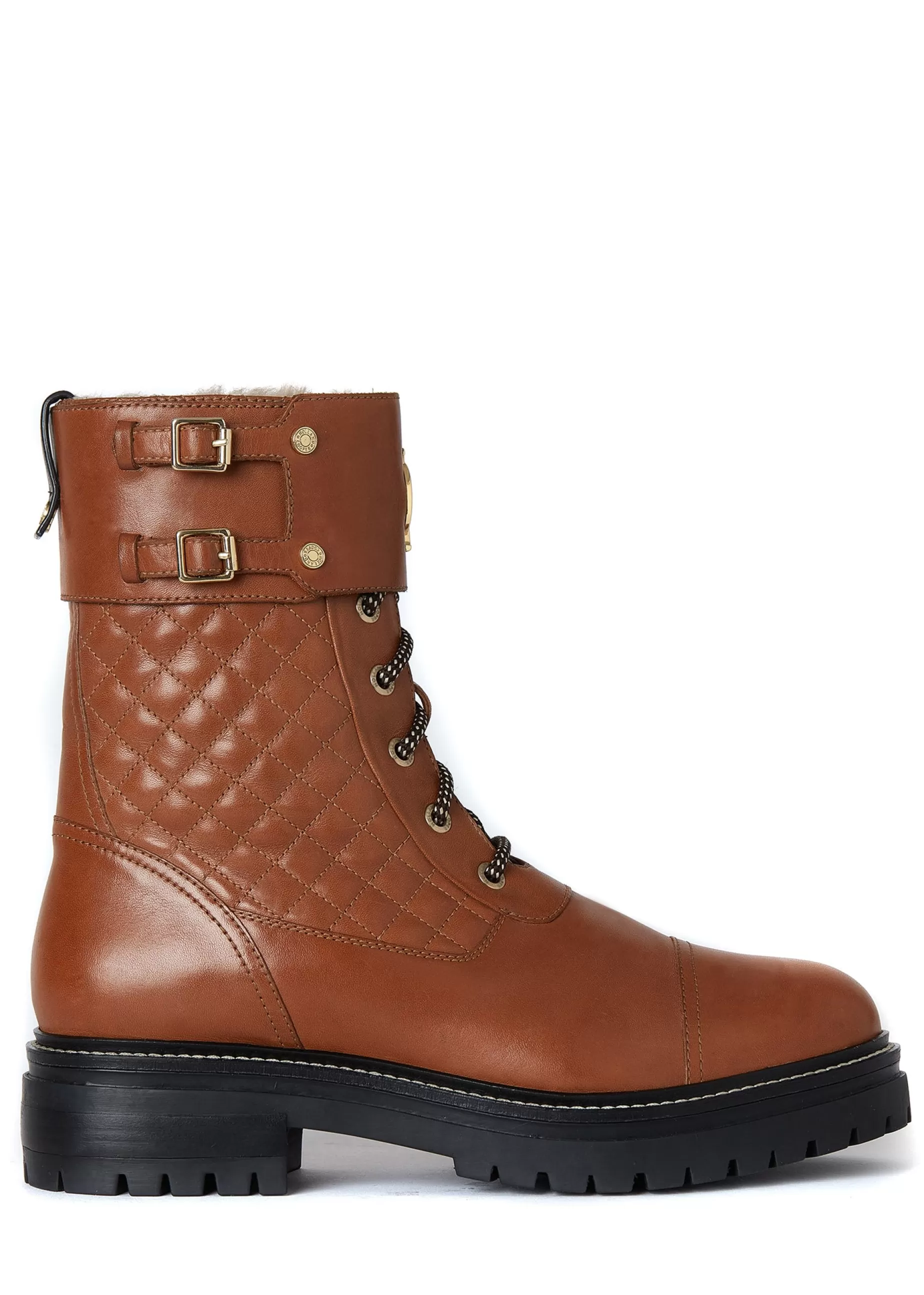 Holland Cooper Boots | Footwear>Camden Biker Boot Tan