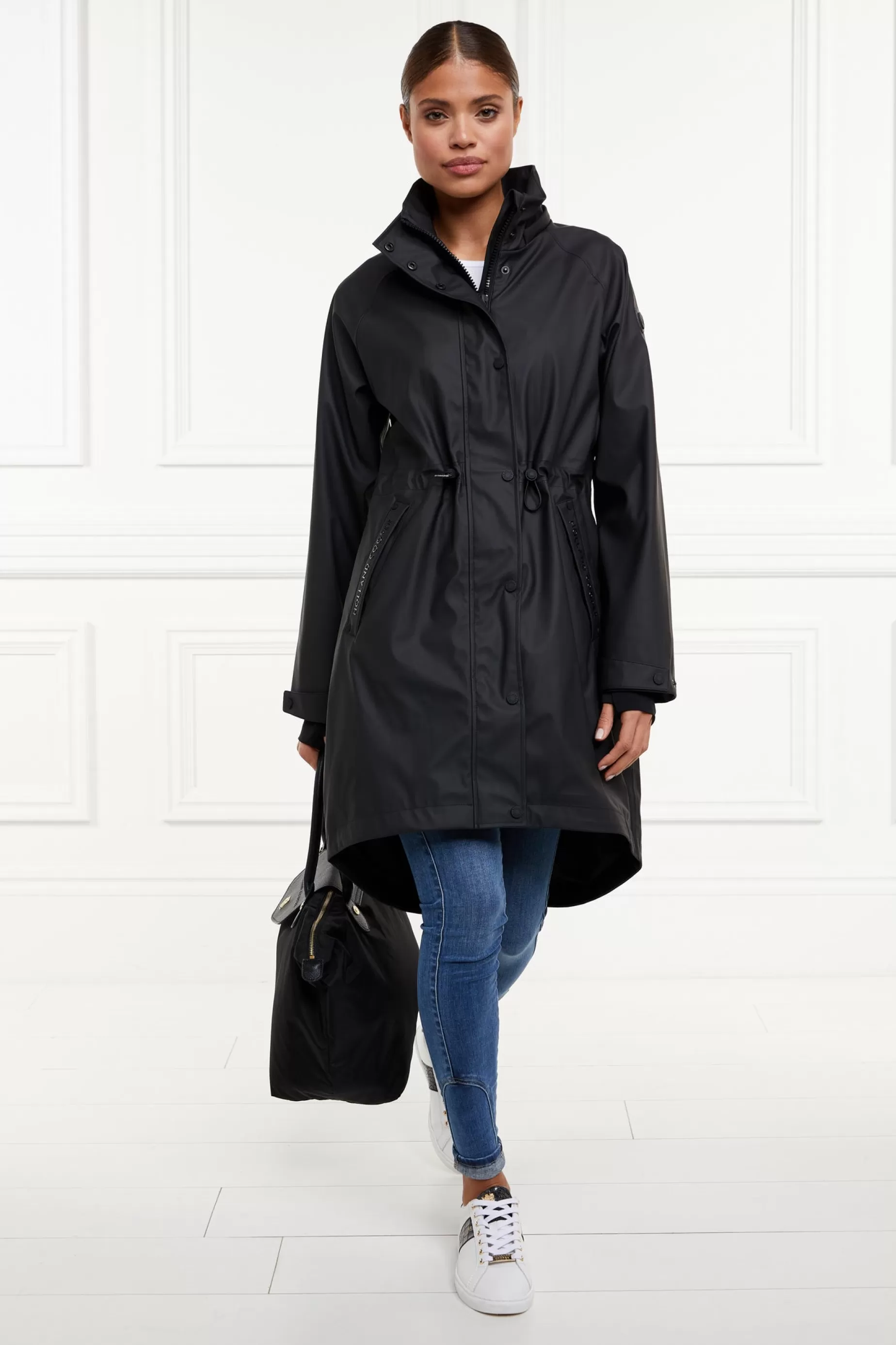 Holland Cooper Jackets | At The Stables>Chartwell Rain Parka Black