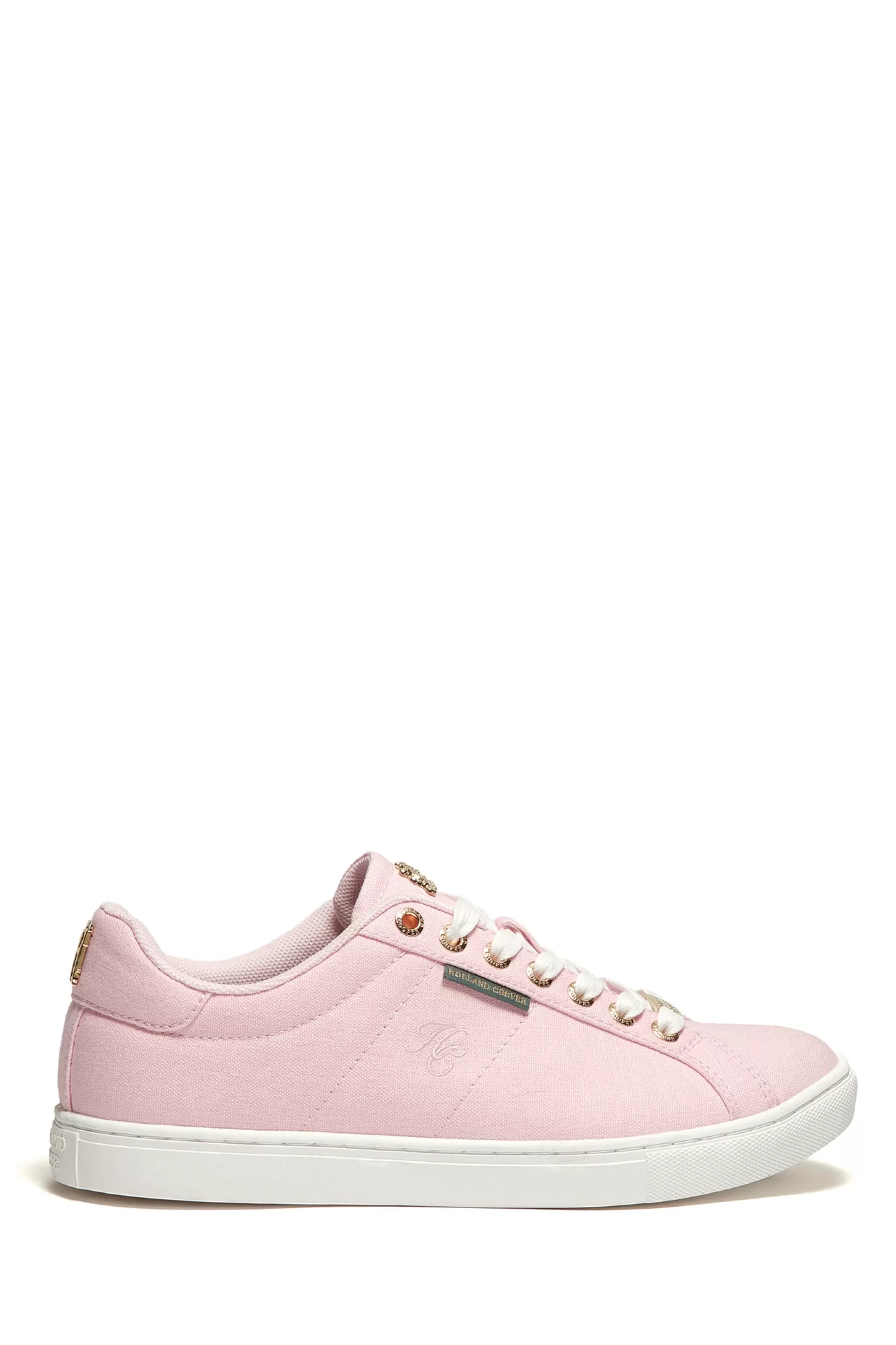 Holland Cooper Trainers | Footwear>Chelsea Court Trainer Pink