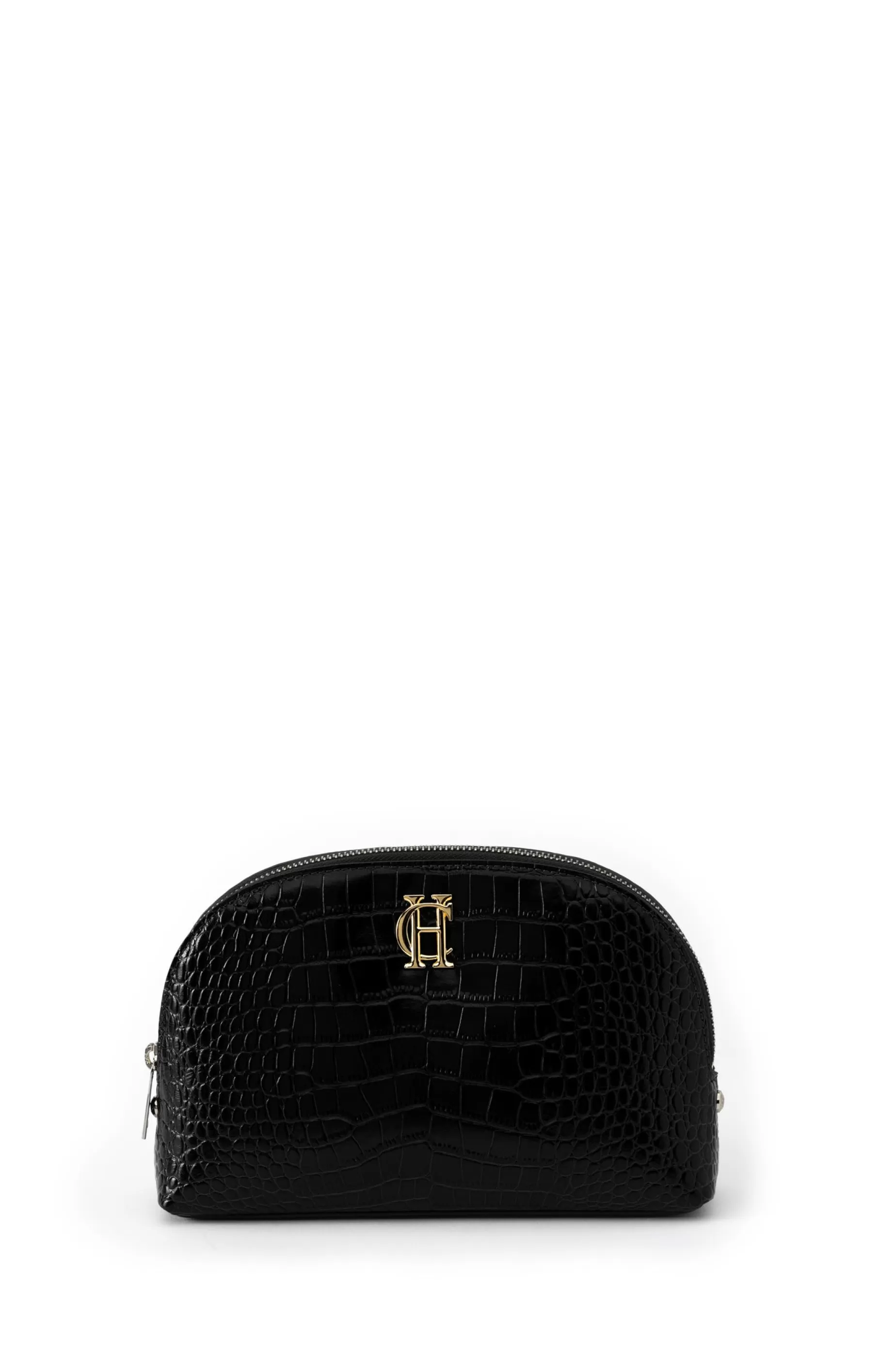 Holland Cooper The Perfect Gesture | Gifts For Her>Chelsea Makeup Bag Black Croc