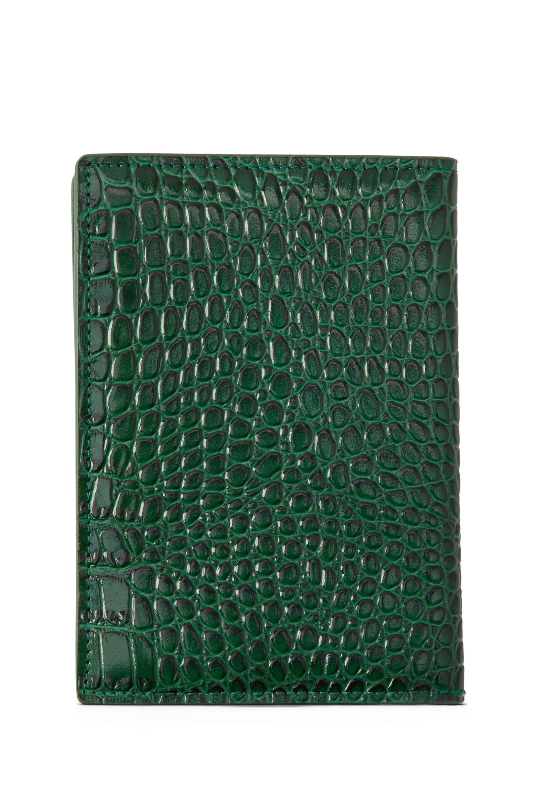 Holland Cooper The Perfect Gesture | Gifts For Him>Chelsea Passport Holder Emerald Croc