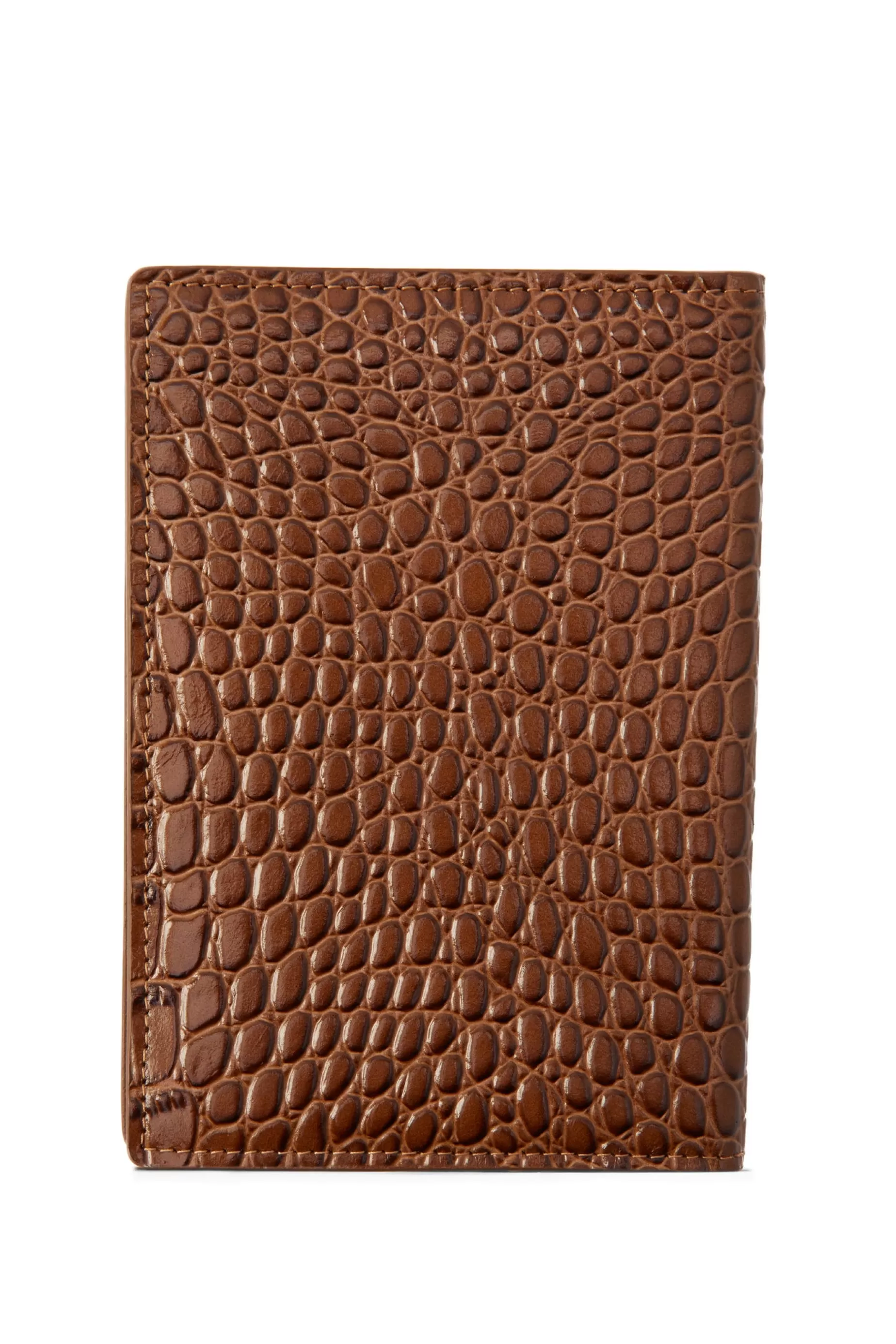 Holland Cooper The Perfect Gesture | Gifts For Him>Chelsea Passport Holder Tan Croc