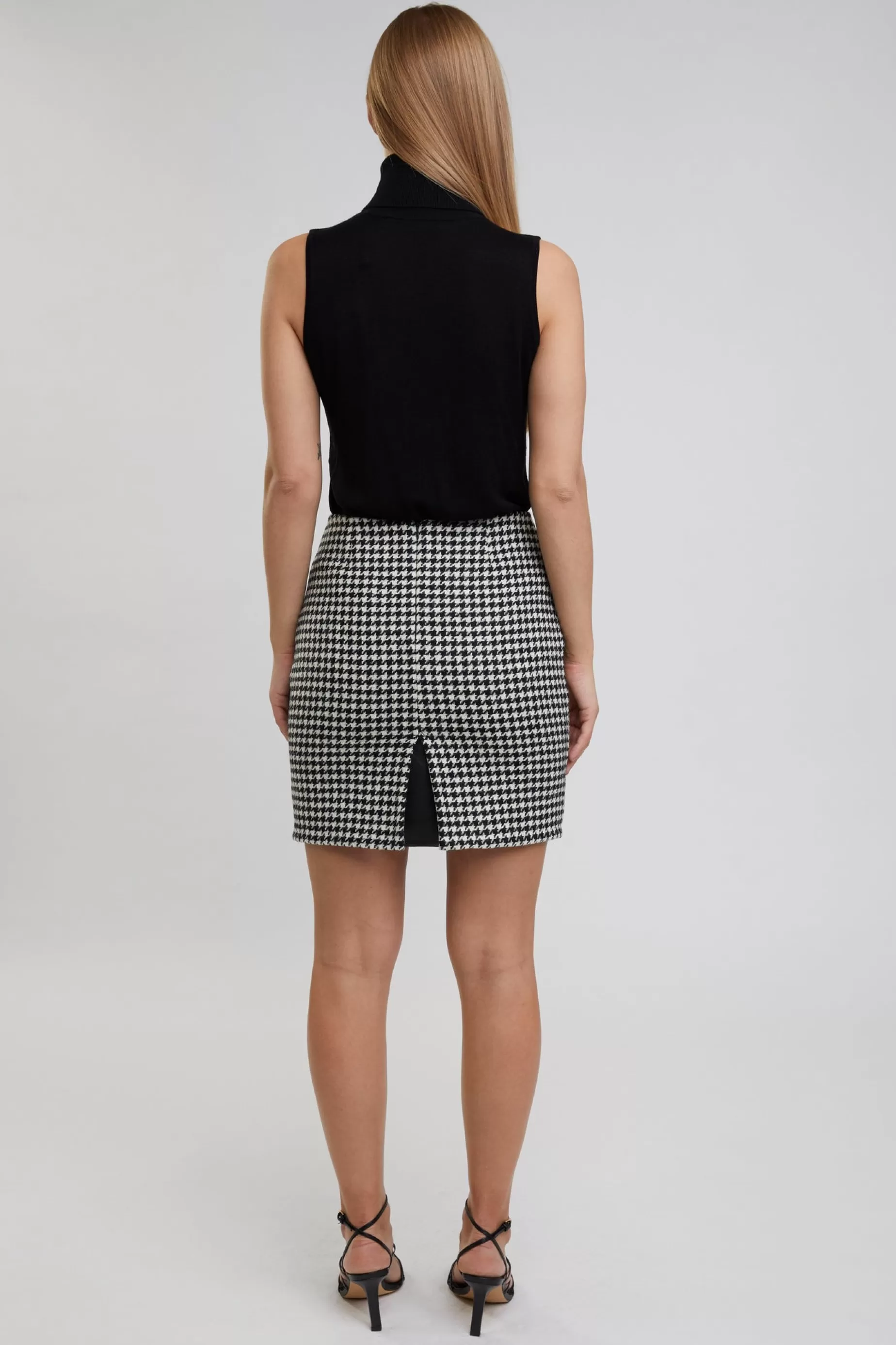 Holland Cooper Skirts | In Stock Tailoring>Chelsea Skirt Houndstooth