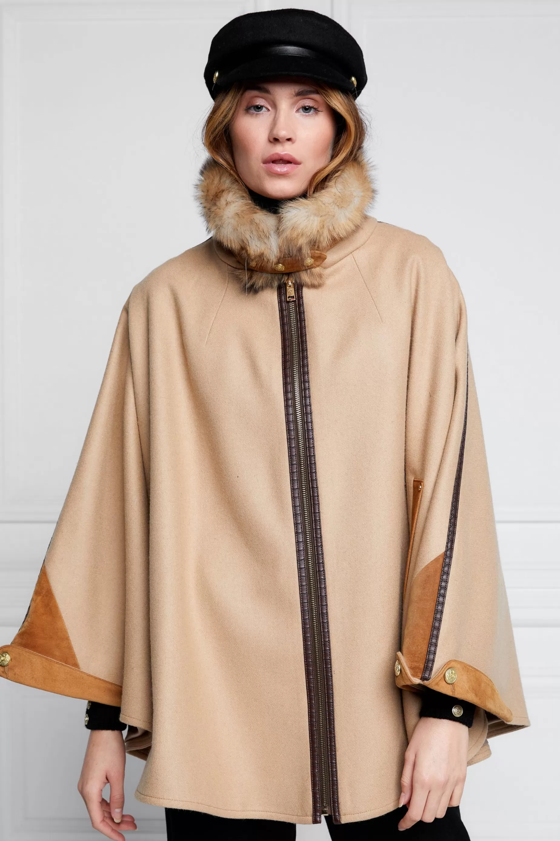 Holland Cooper Capes | Bump Friendly Collection>Chiltern Cape Camel