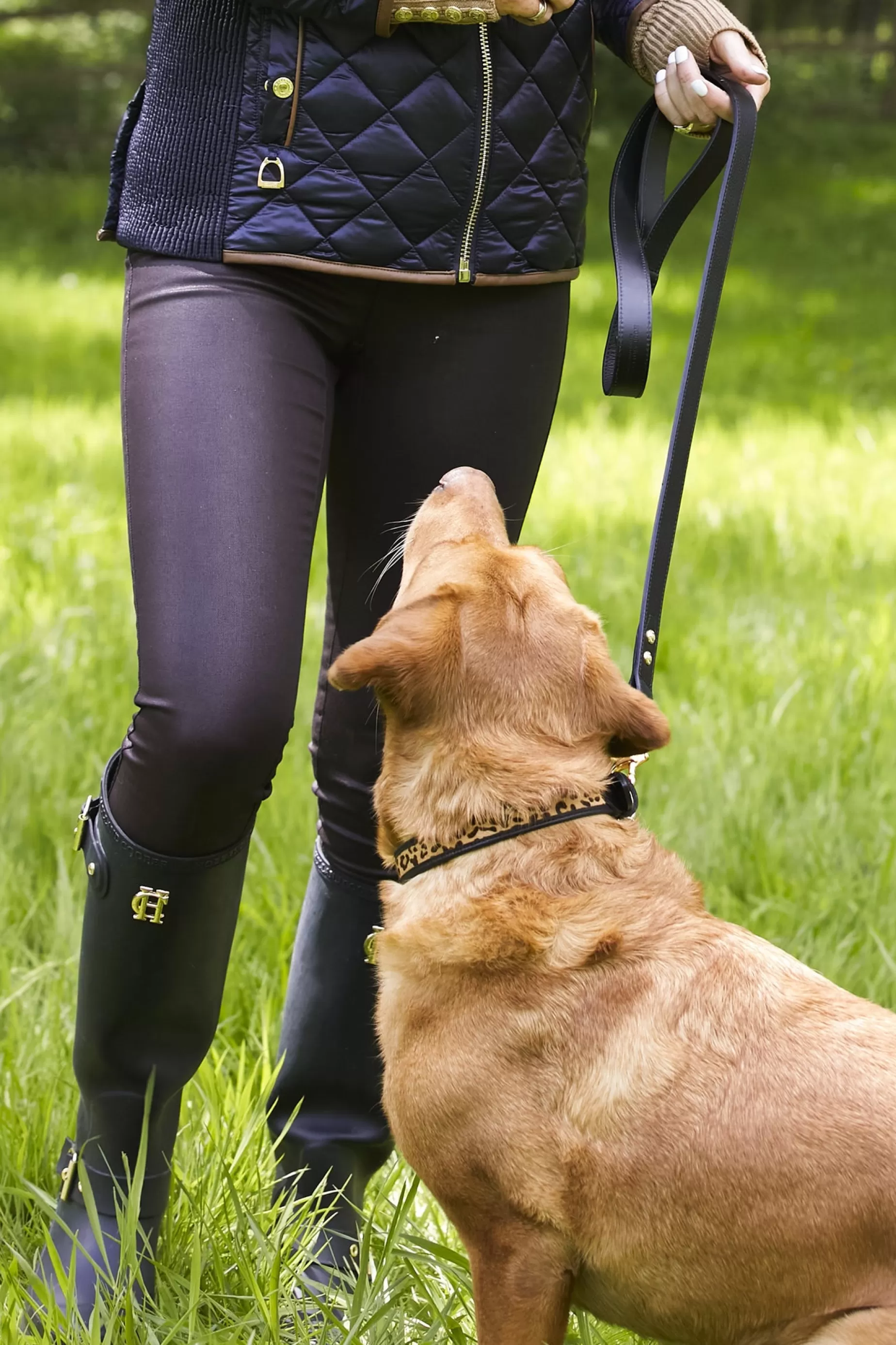 Holland Cooper Dog Leads | Dog Accessories>Classic Dog Lead Black