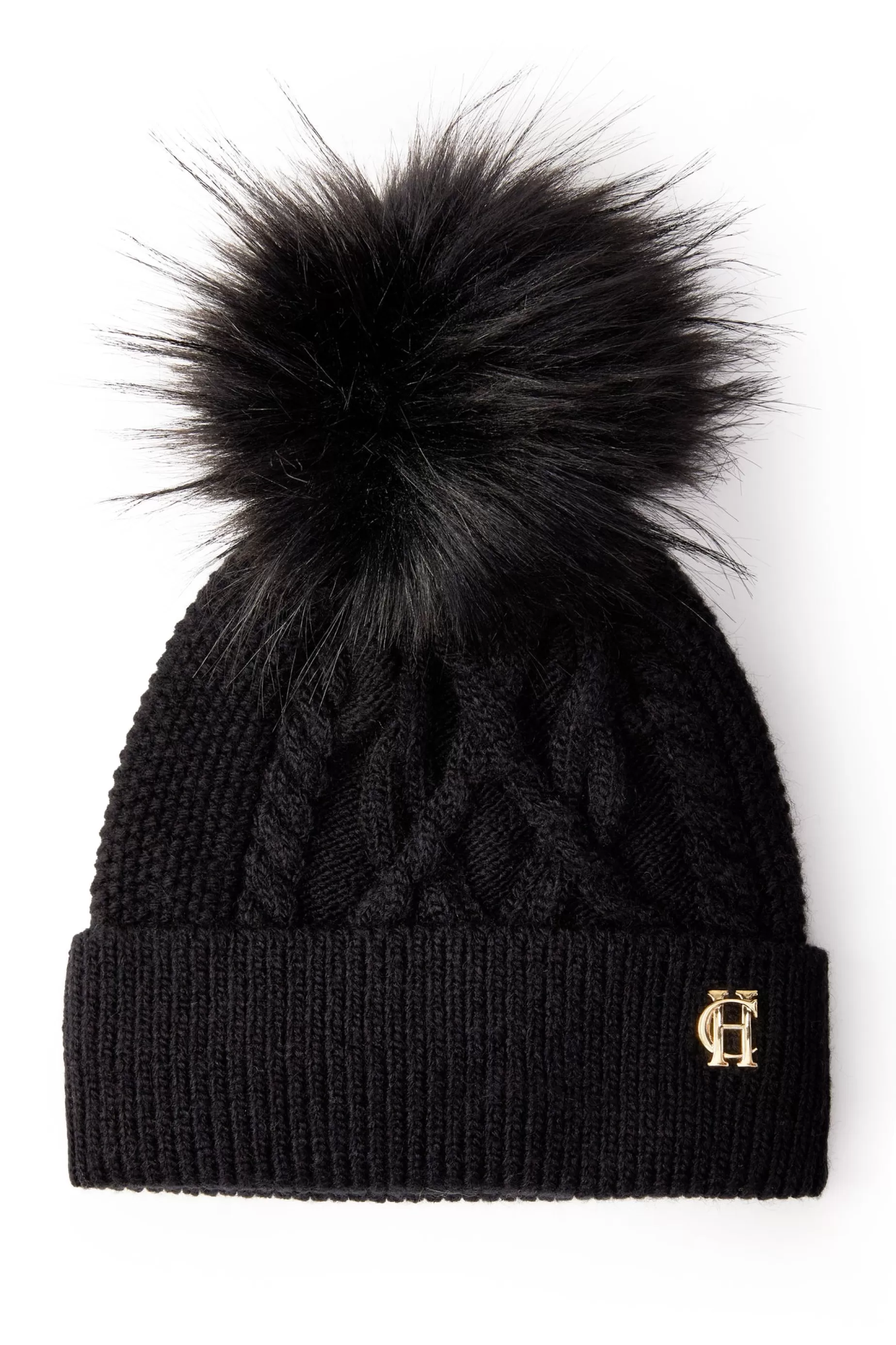 Holland Cooper Accessories | Shop Women>Cortina Bobble Hat Black