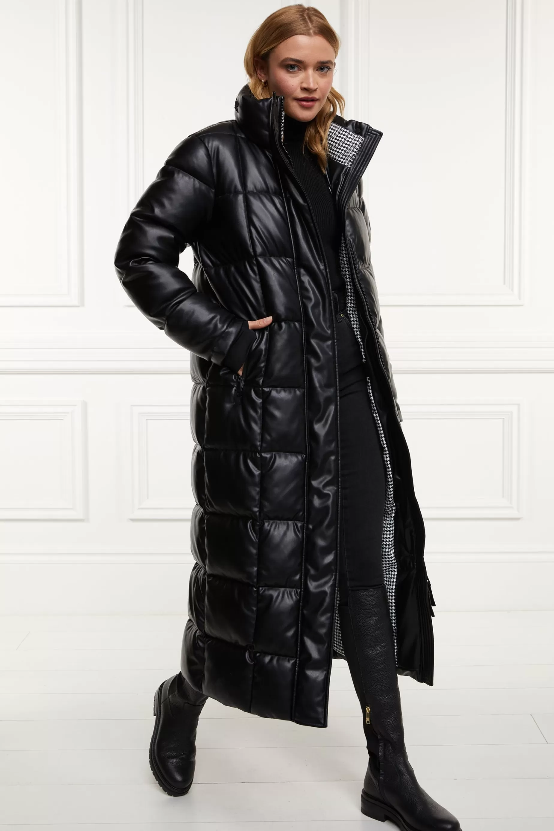 Holland Cooper Coats | Jade's Top Picks>Crawford Longline Coat Black