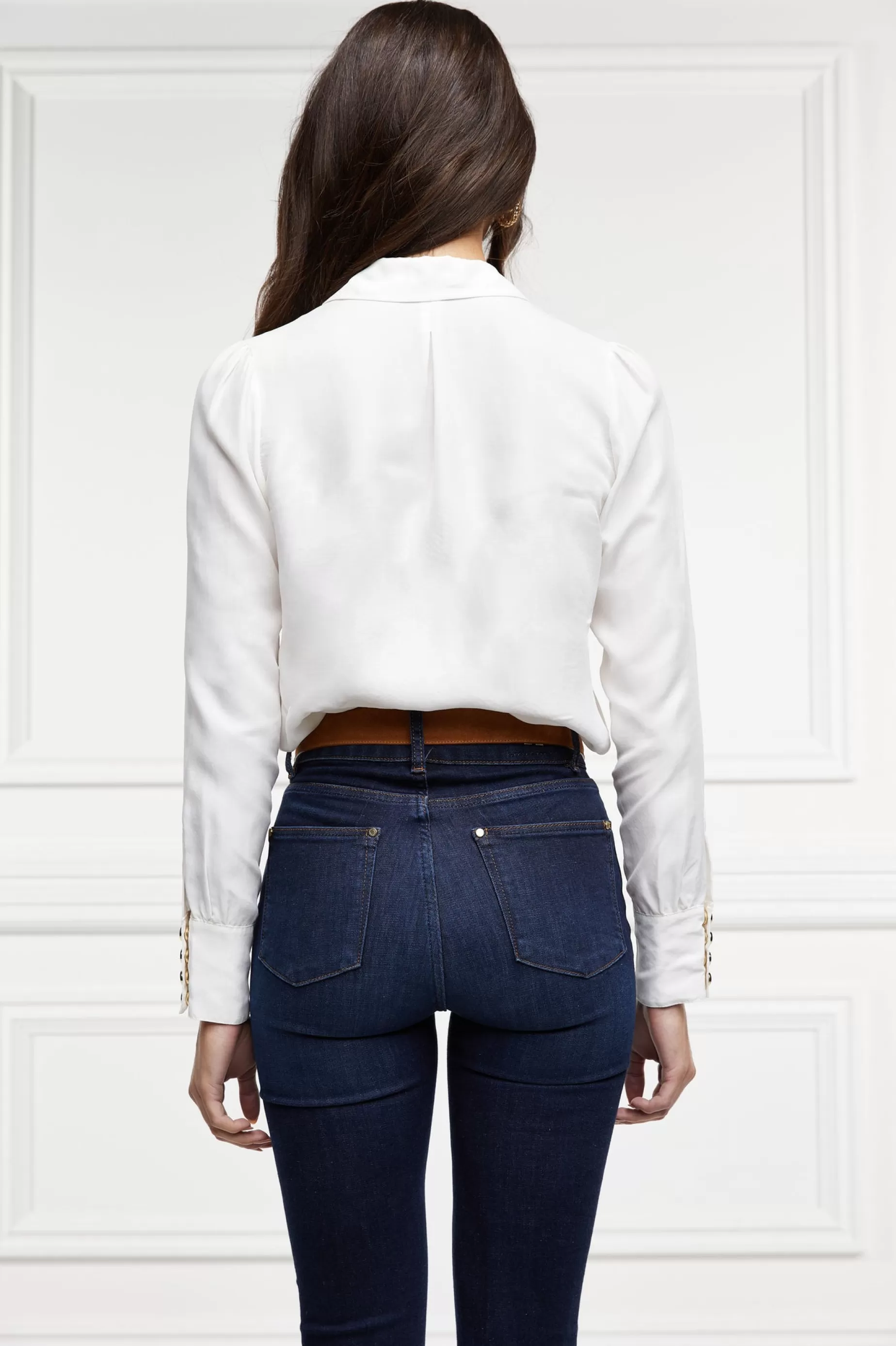 Holland Cooper Gifts For Her | Shirts & Blouses>Cupro Shirt Bodysuit