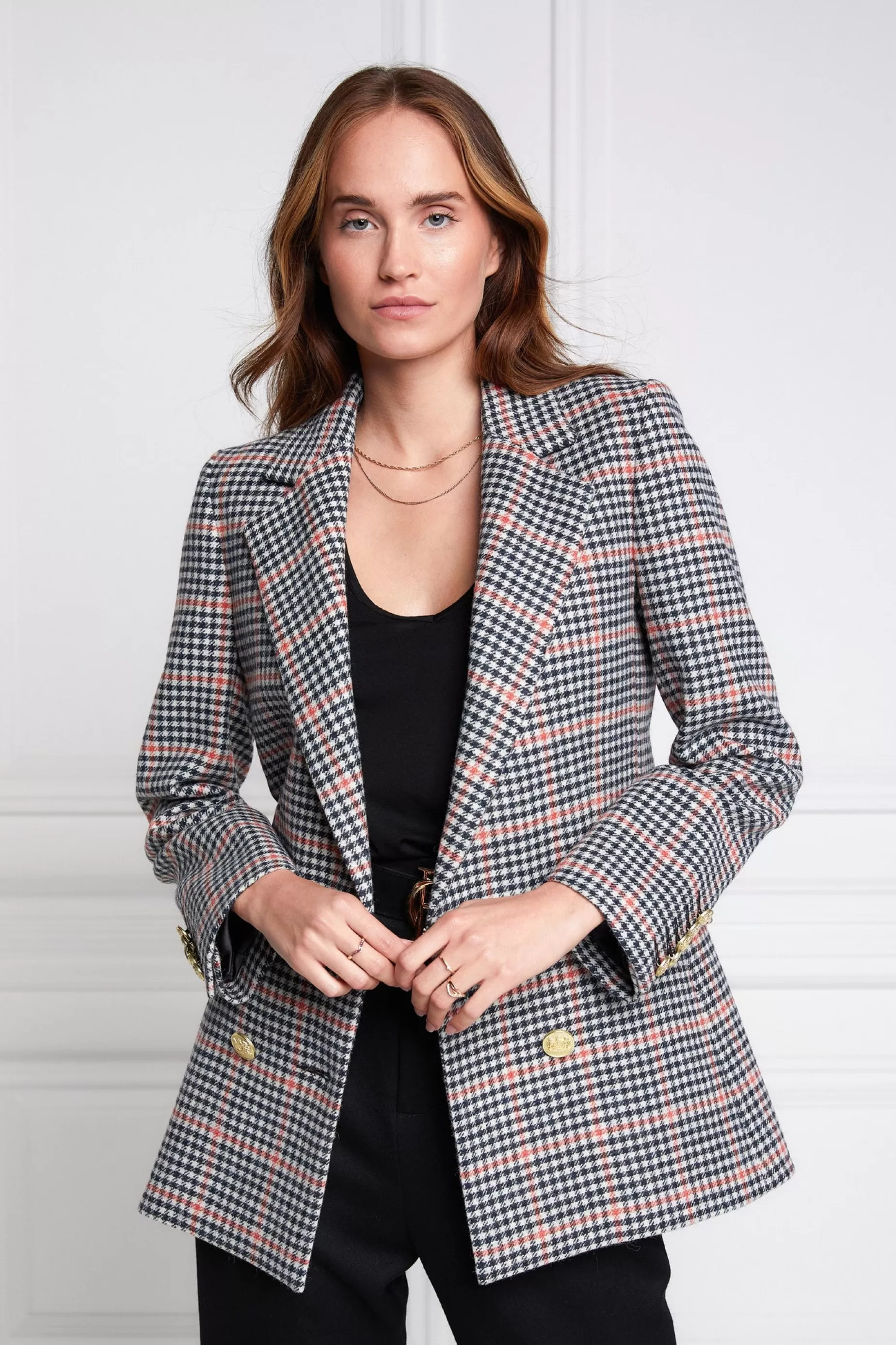 Holland Cooper Blazers | Jackets>Double Breasted Blazer Oyster Catcher