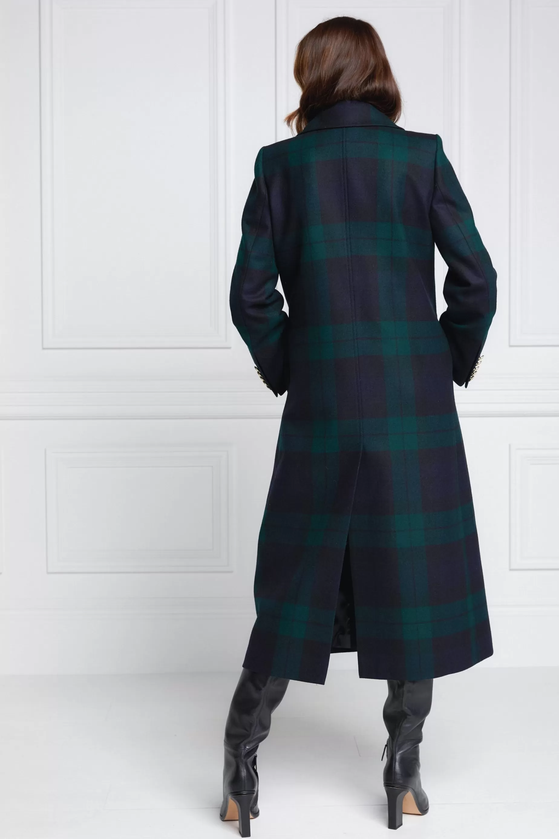 Holland Cooper Coats | In Stock Tailoring>Double Breasted Coat Blackwatch