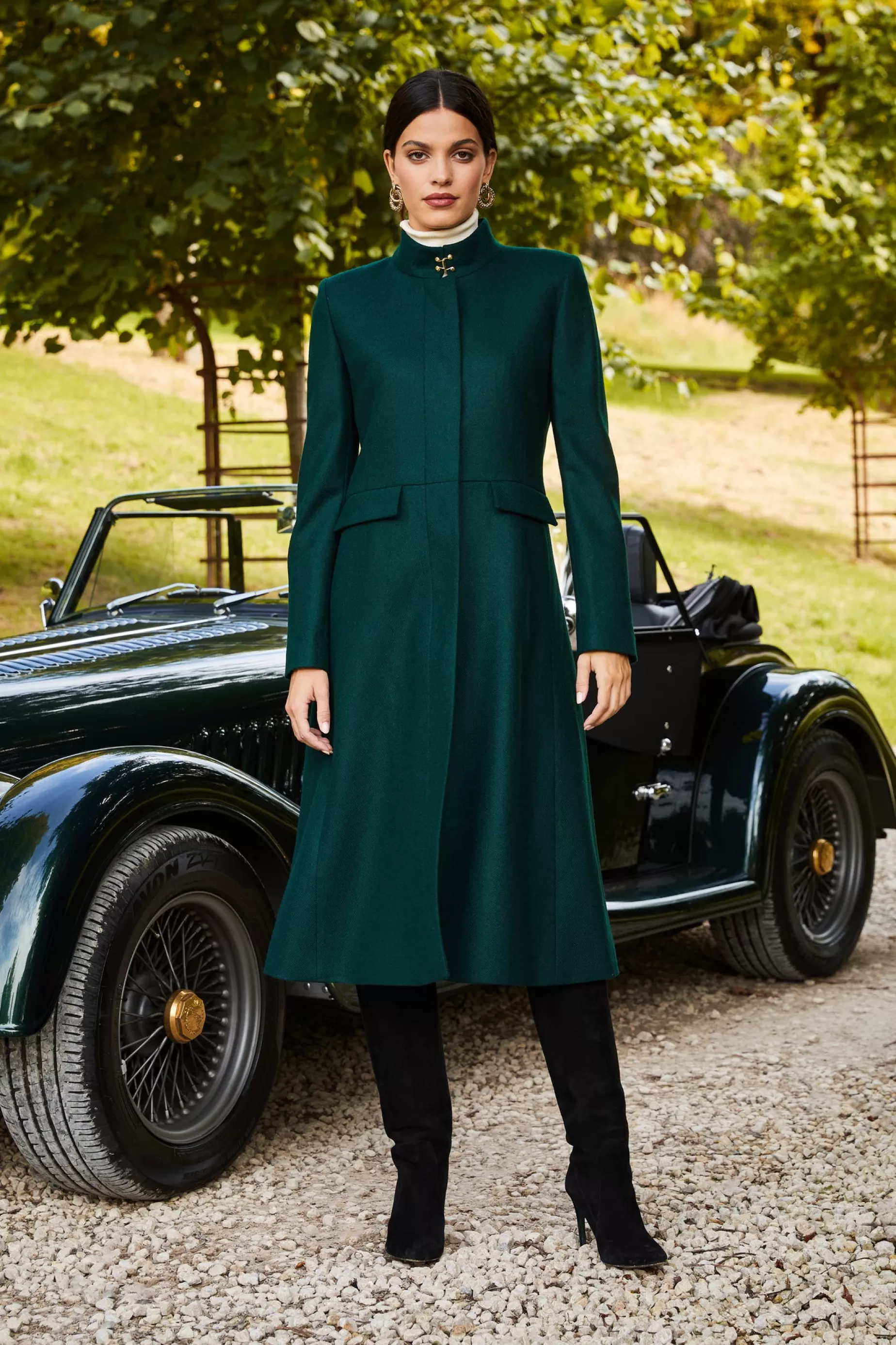 Holland Cooper Coats | In Stock Tailoring>Dowdeswell Coat Emerald