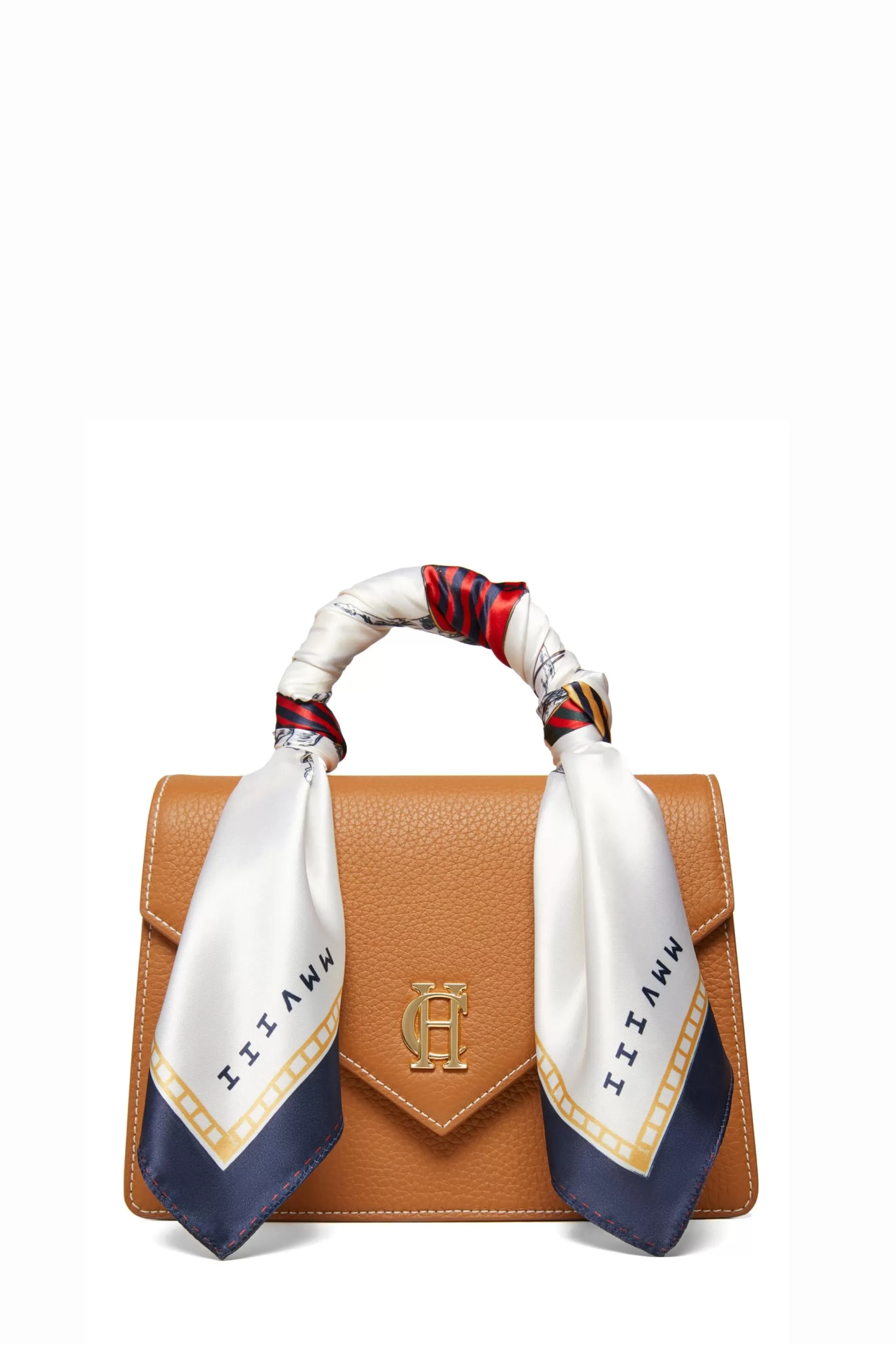 Holland Cooper Gifts For Her | Crossbody Bags>Dowdeswell Scarf Bag Tan Contrast