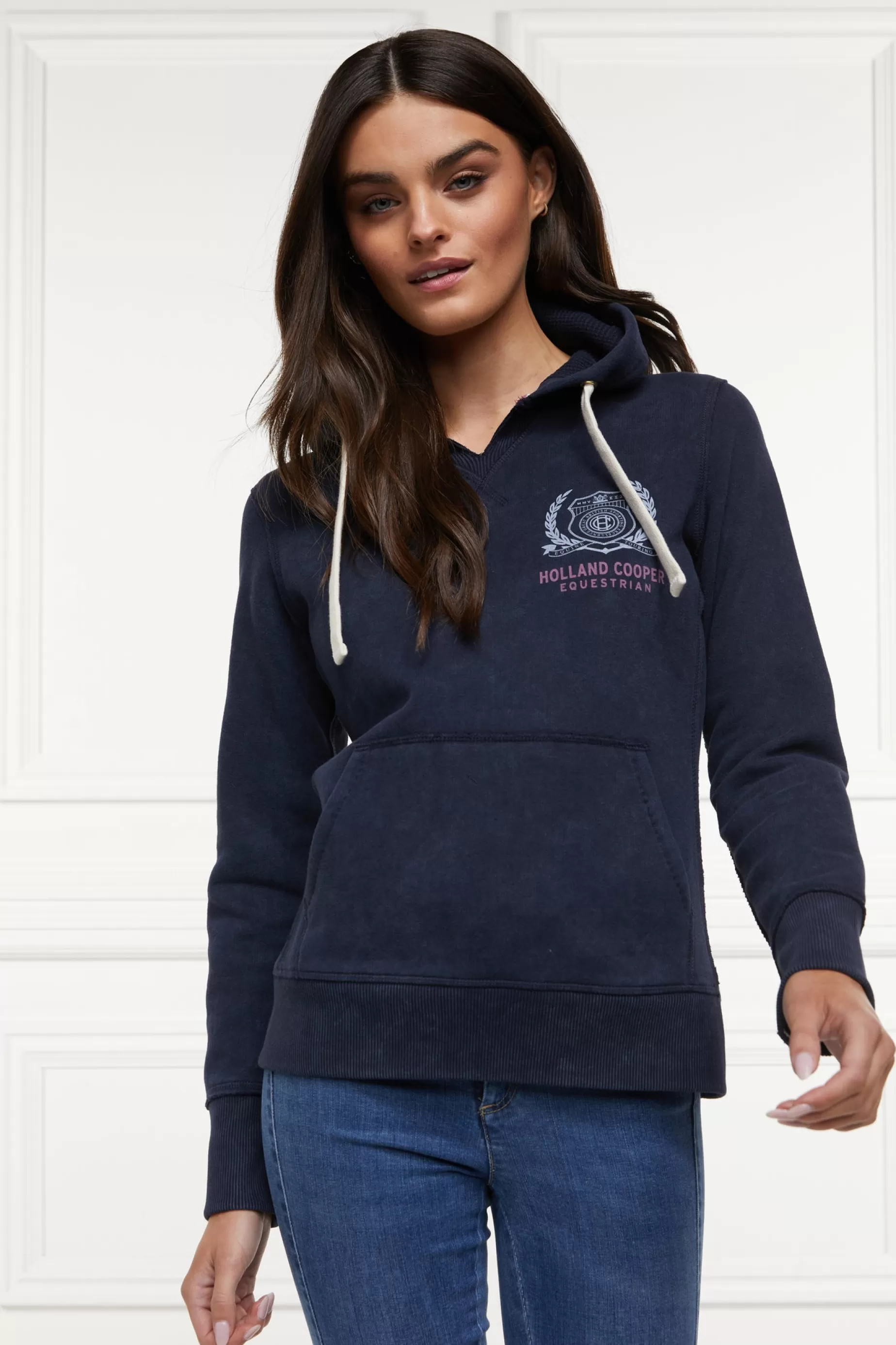 Holland Cooper Hoodies | Casualwear>Events Hoodie Ink Navy