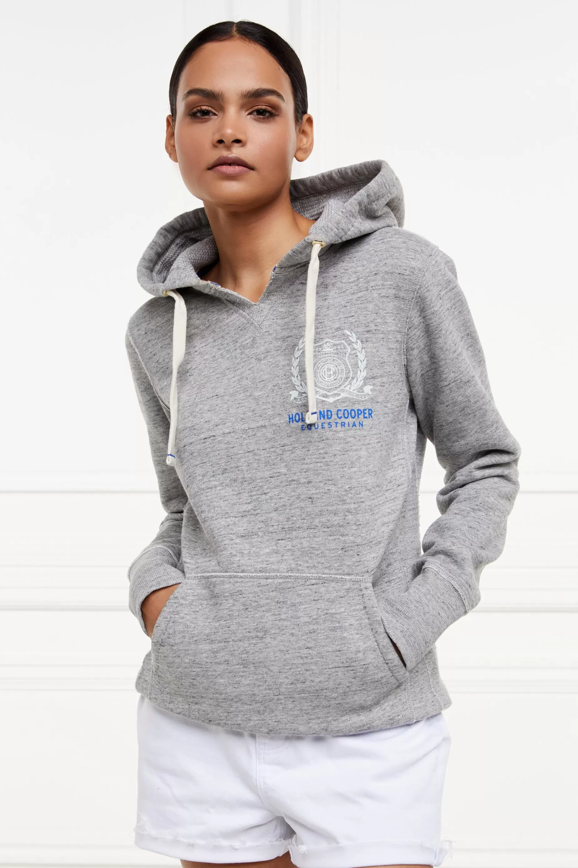 Holland Cooper Hoodies | Casualwear>Events Hoodie Grey Marl