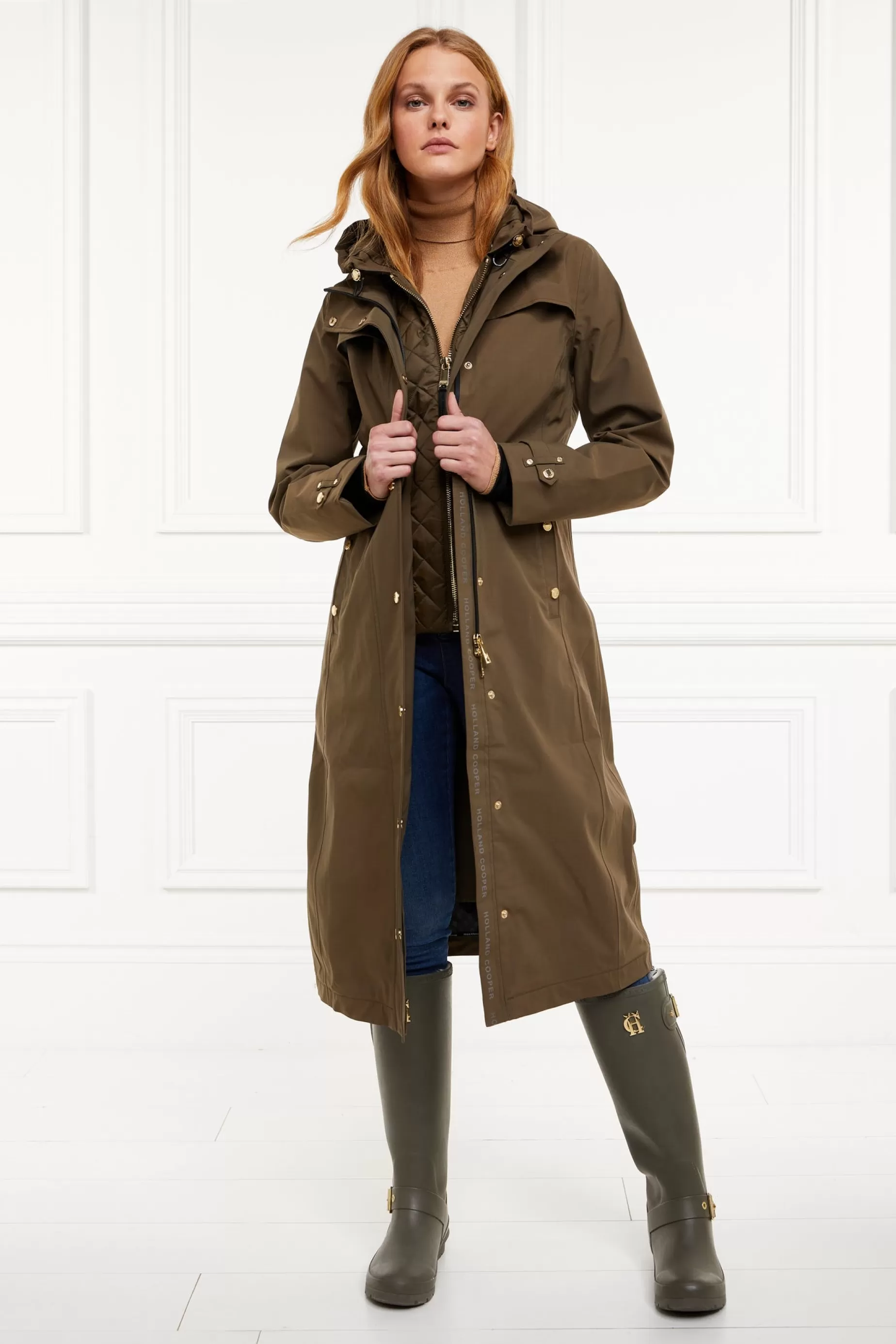 Holland Cooper Coats | The Wet Weather Edit>Folgate Rain Coat