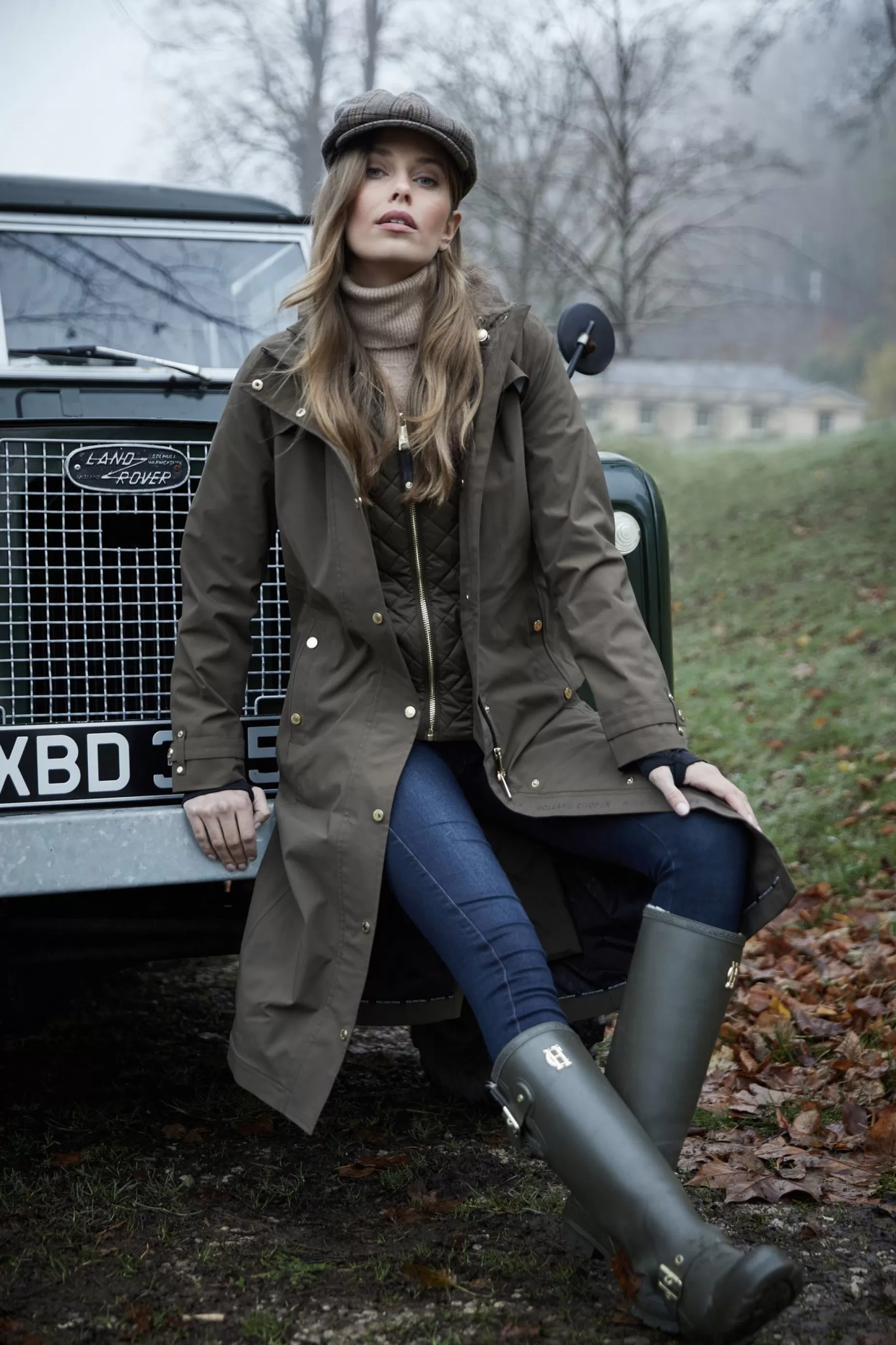 Holland Cooper Coats | The Wet Weather Edit>Folgate Rain Coat