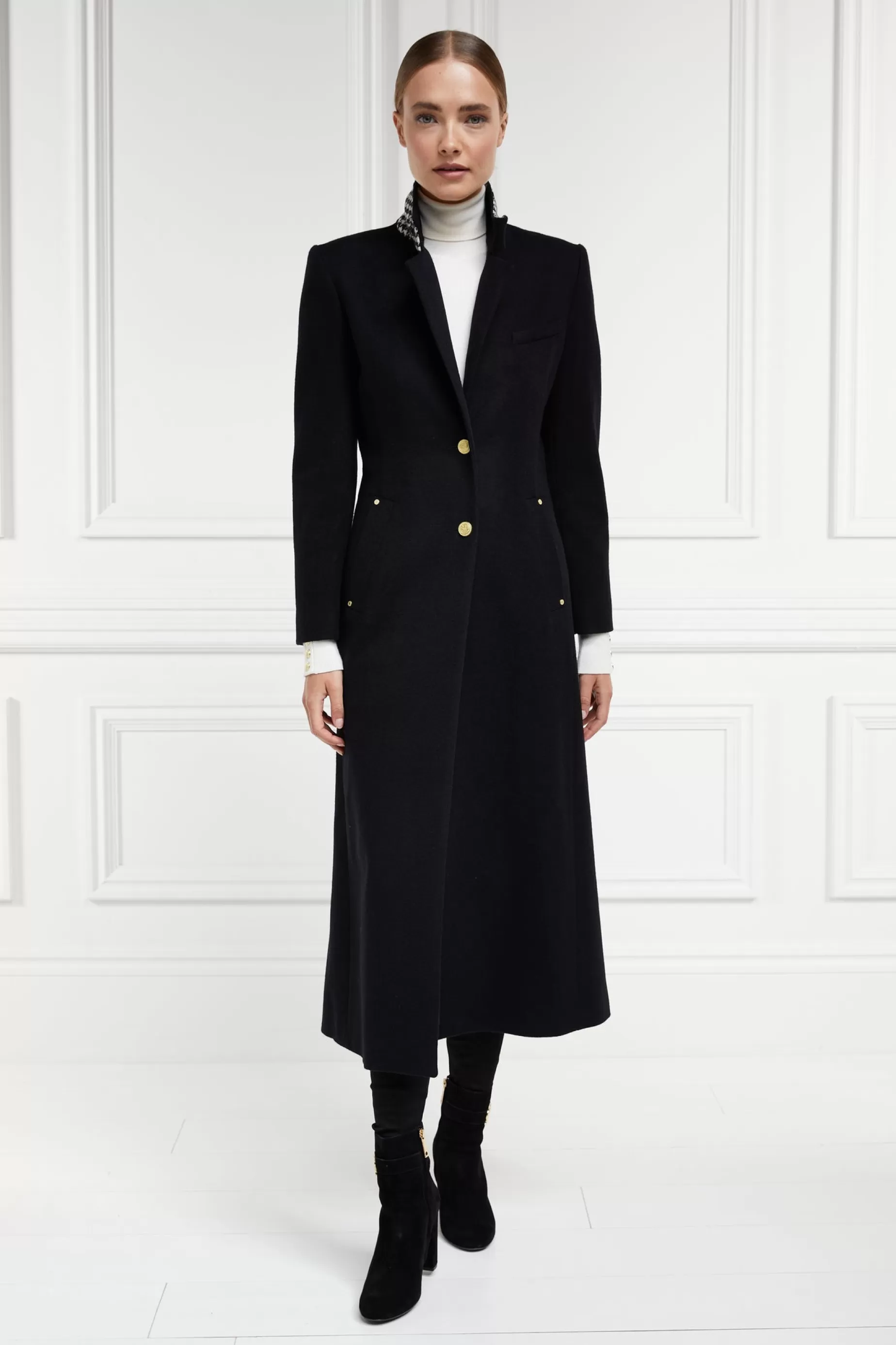 Holland Cooper Coats | Jade's Top Picks>Full Length Regency Coat Soft Black