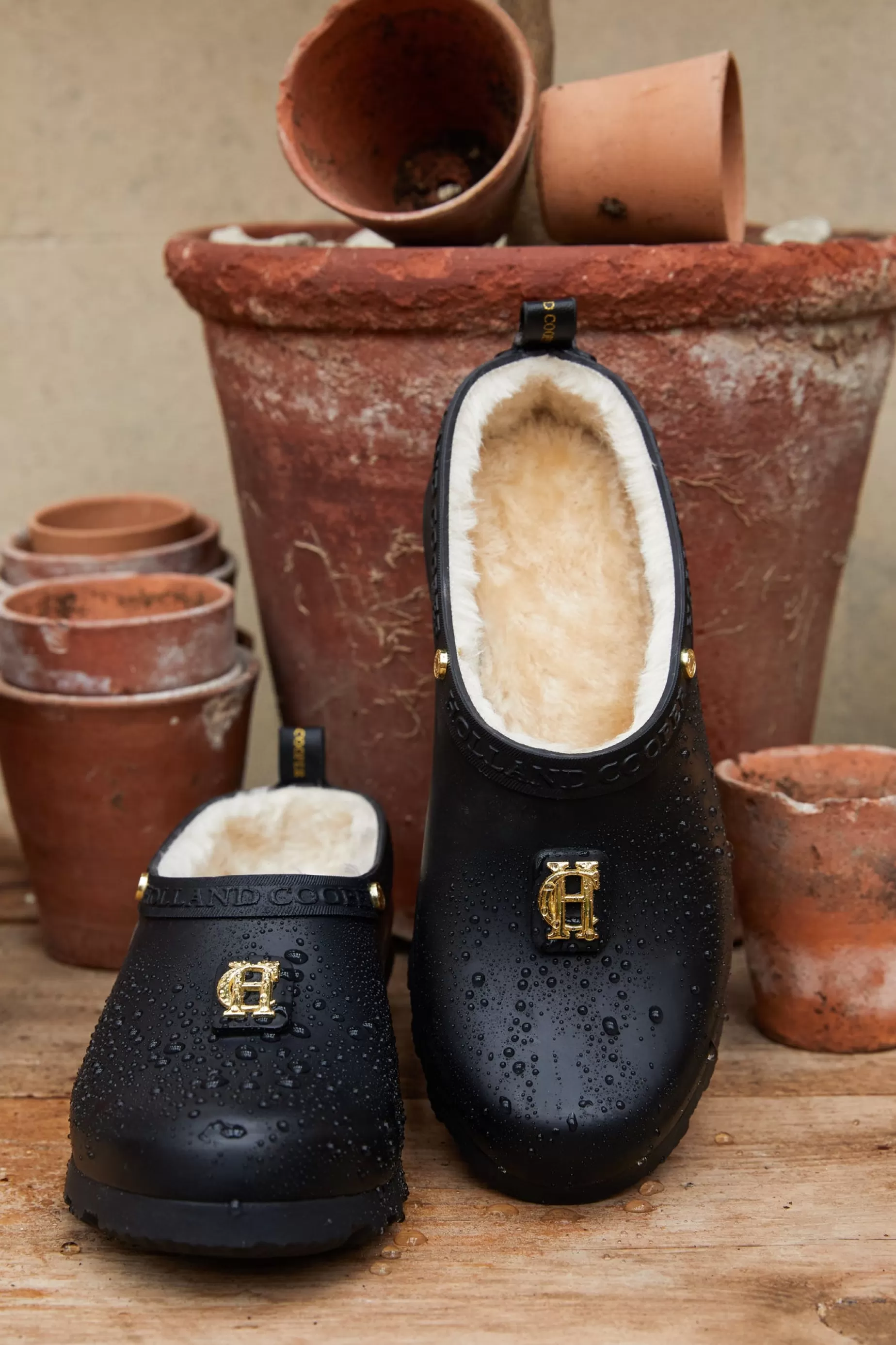 Holland Cooper Footwear>Gardening Loafer Matte Black