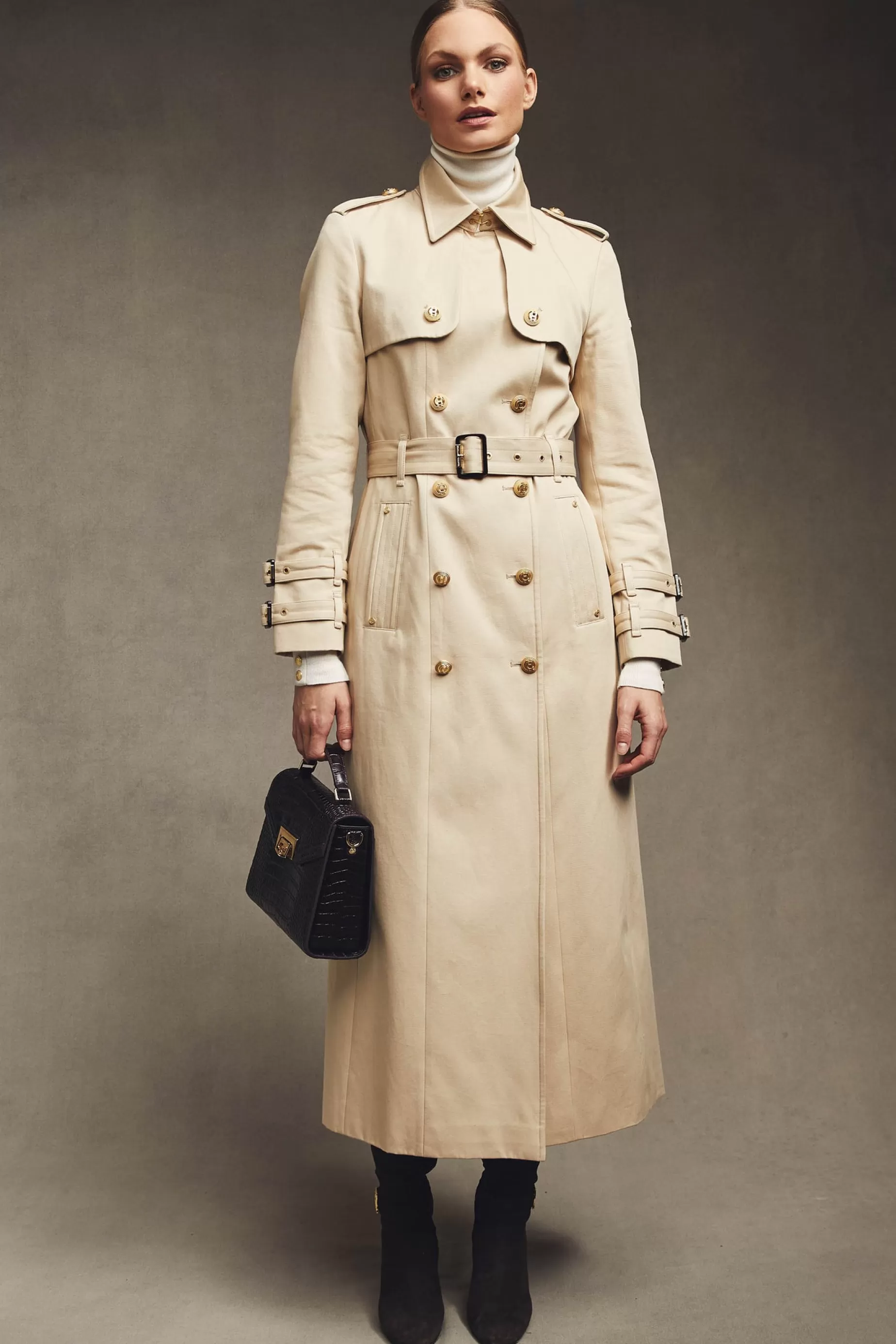 Holland Cooper Coats | Shop By Product>Gatcombe Full Length Trench Coat