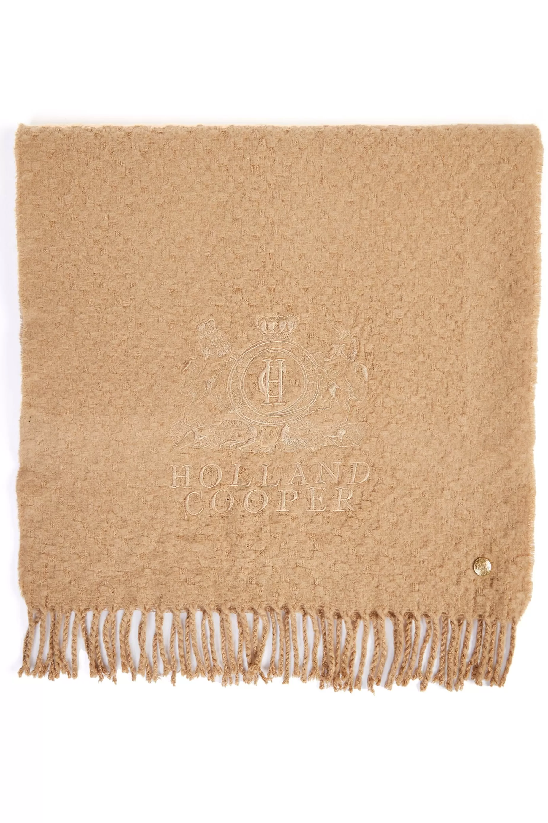 Holland Cooper Scarves | Scarves>HC Chelsea Scarf Camel