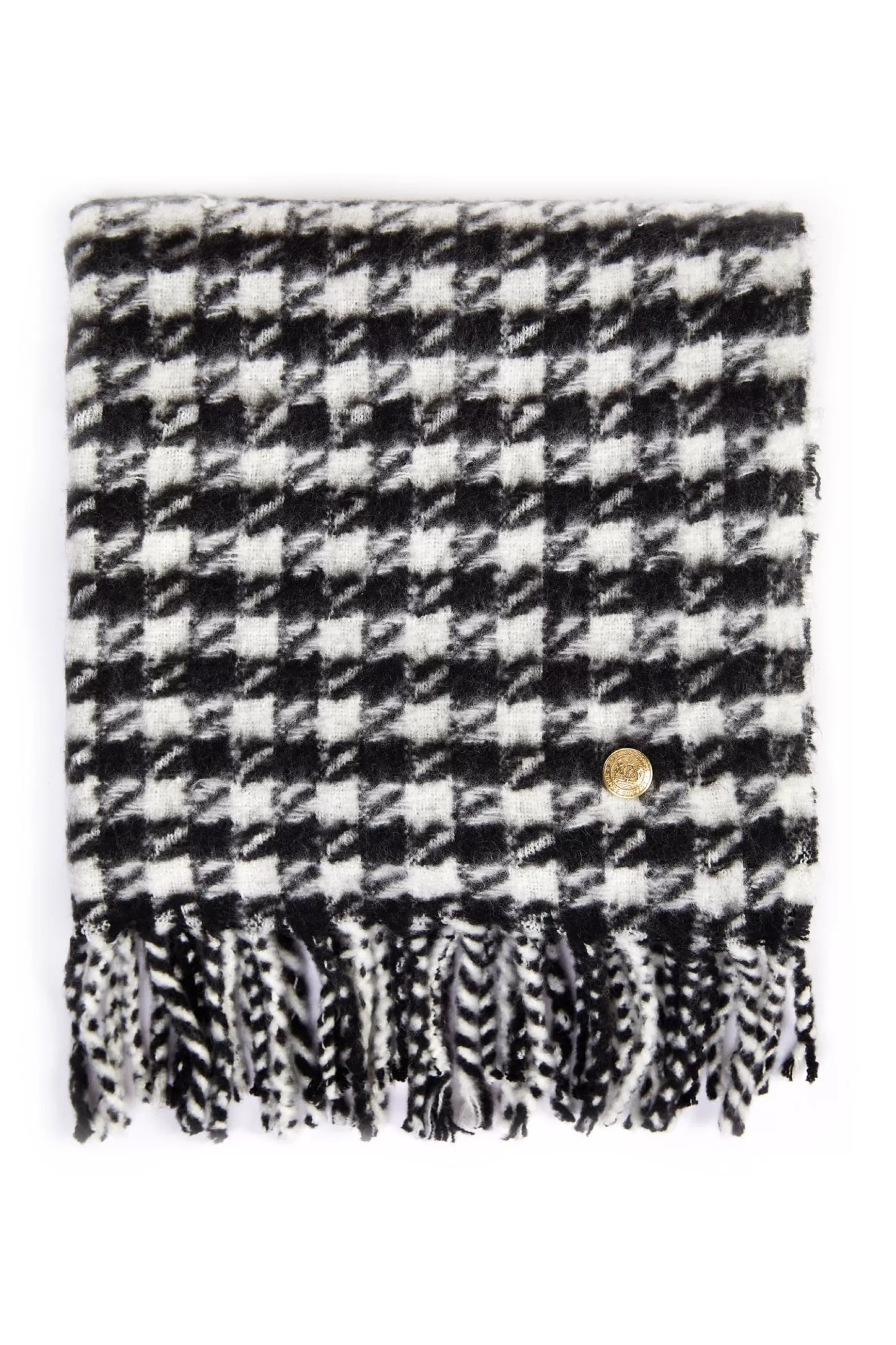 Holland Cooper Gifts For Him | Scarves>HC Chelsea Scarf Houndstooth