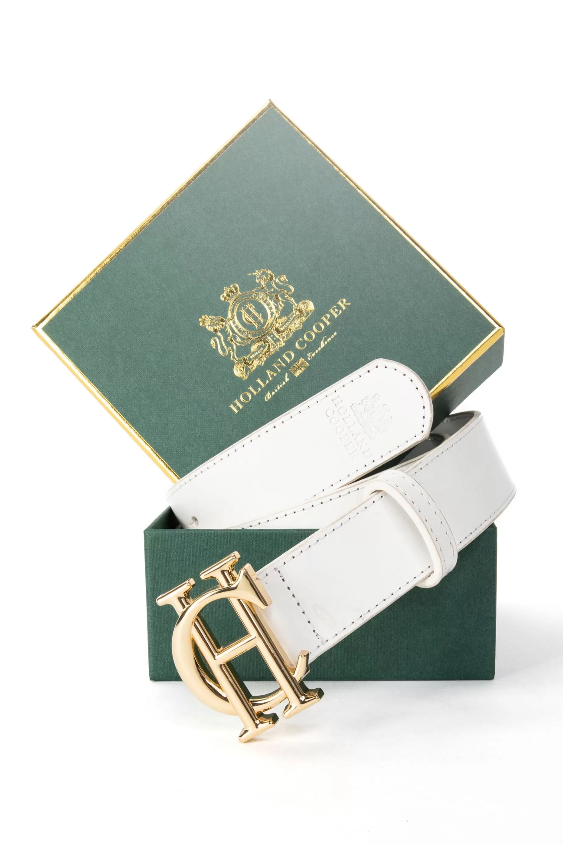 Holland Cooper Belts | Belts>HC Classic Belt White Gold