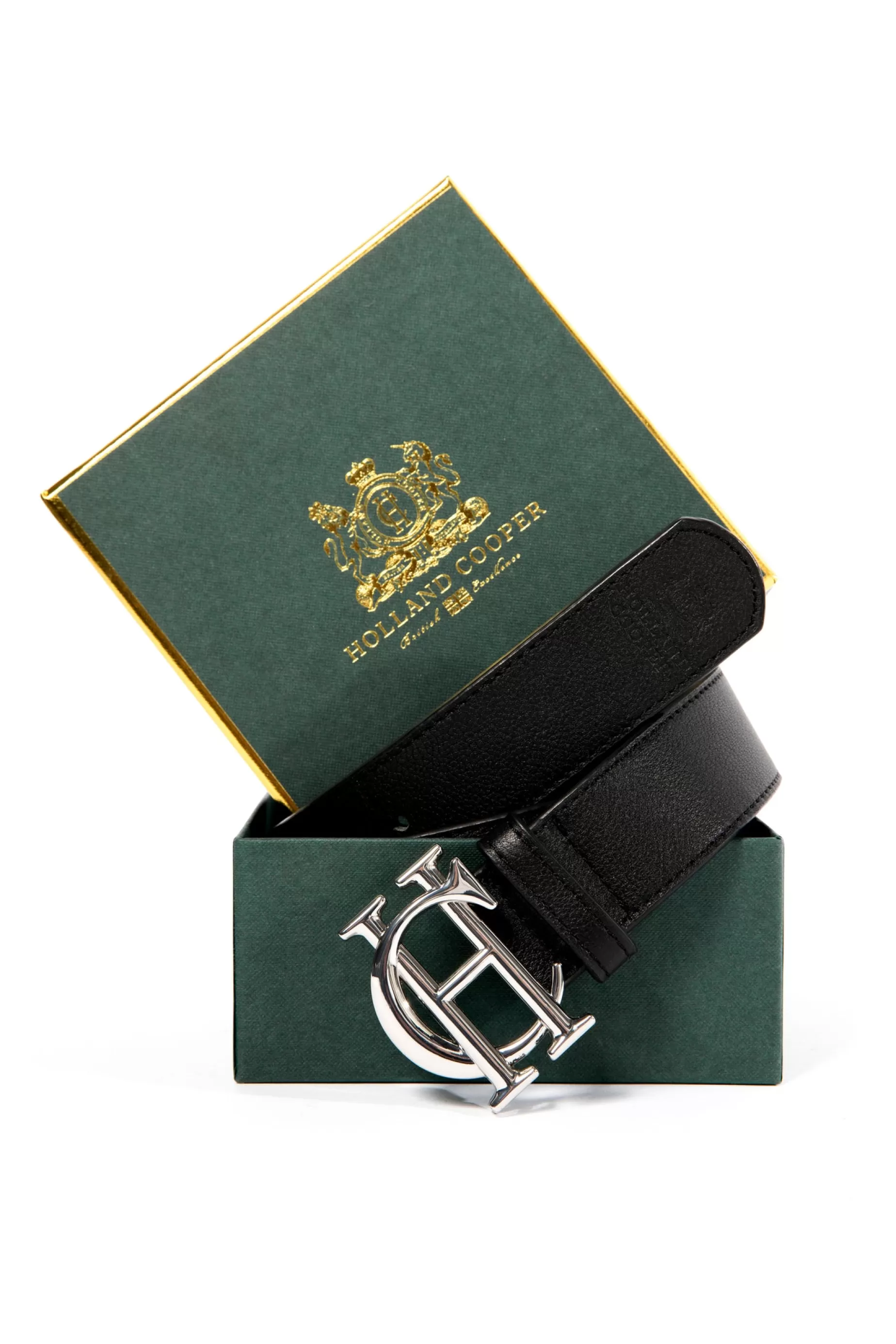 Holland Cooper Belts | Belts>HC Classic Belt Black Silver