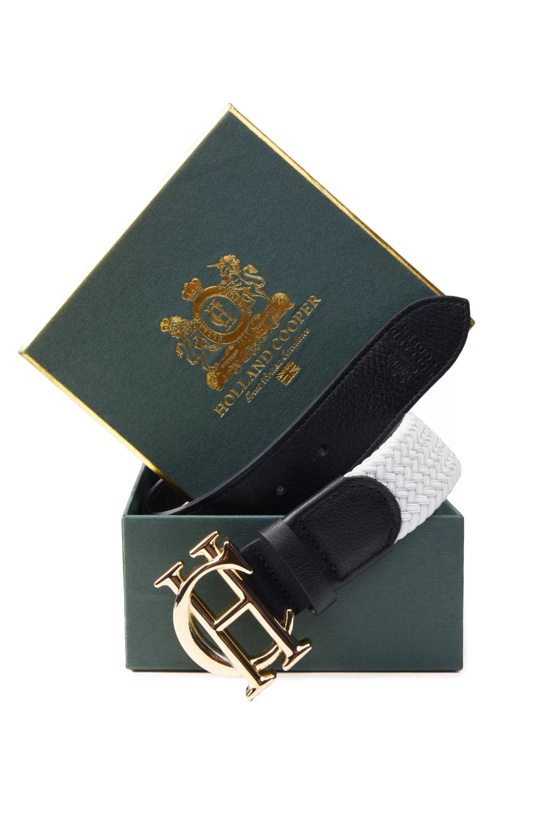 Holland Cooper Belts | Accessories>HC Heritage Belt White