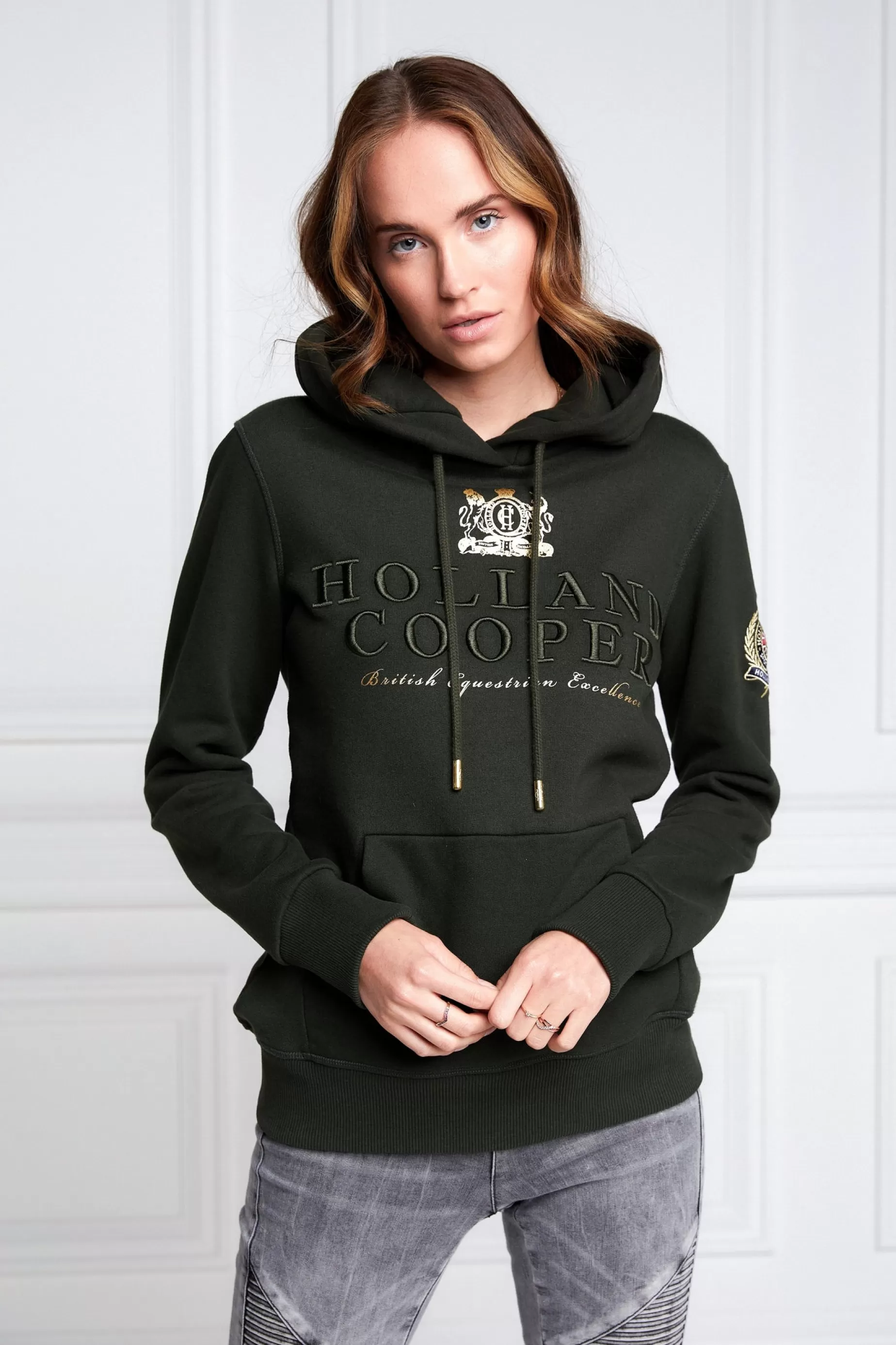 Holland Cooper Hoodies | Equestrian Casualwear>HC Heritage Hoodie