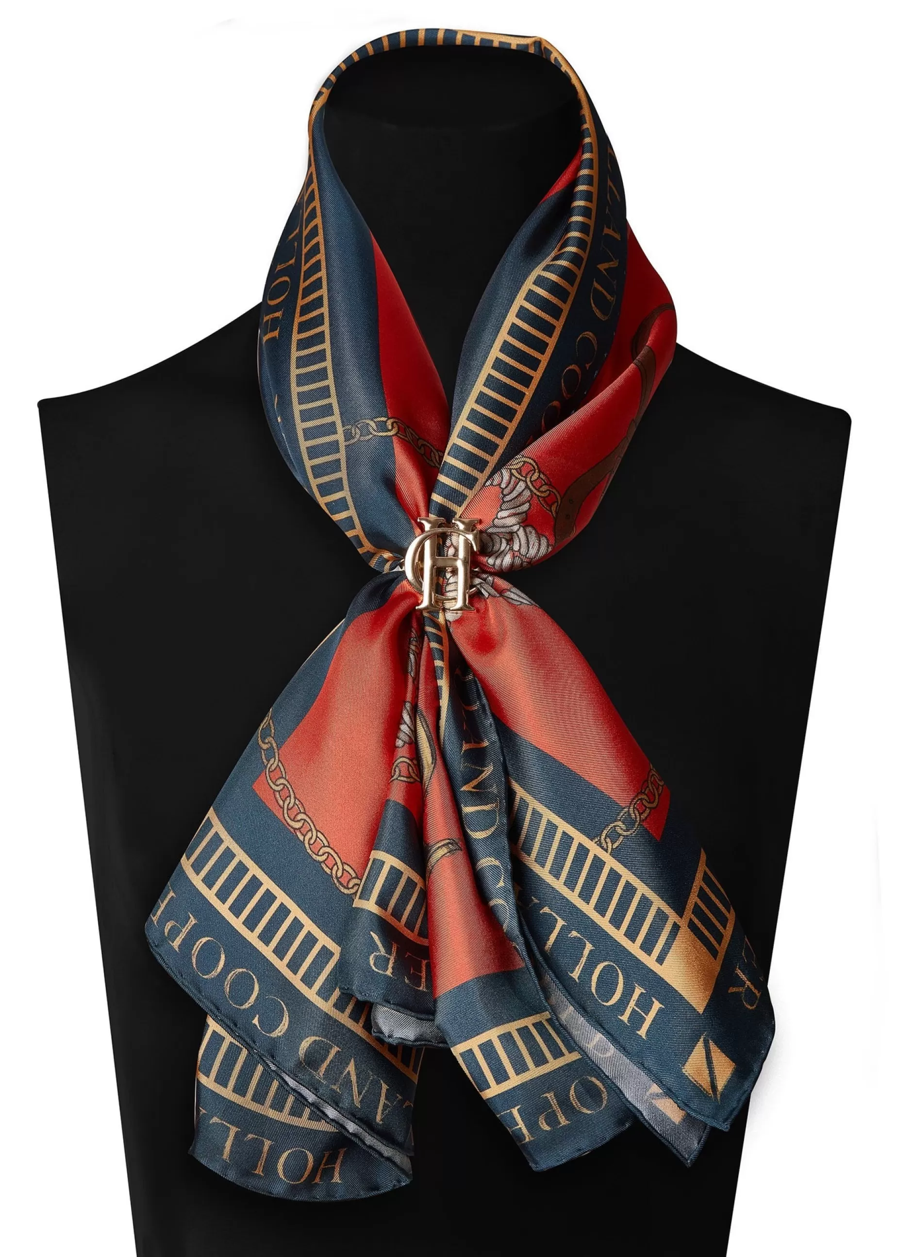 Holland Cooper The Perfect Gesture | Scarves>HC Scarf Ring Gold