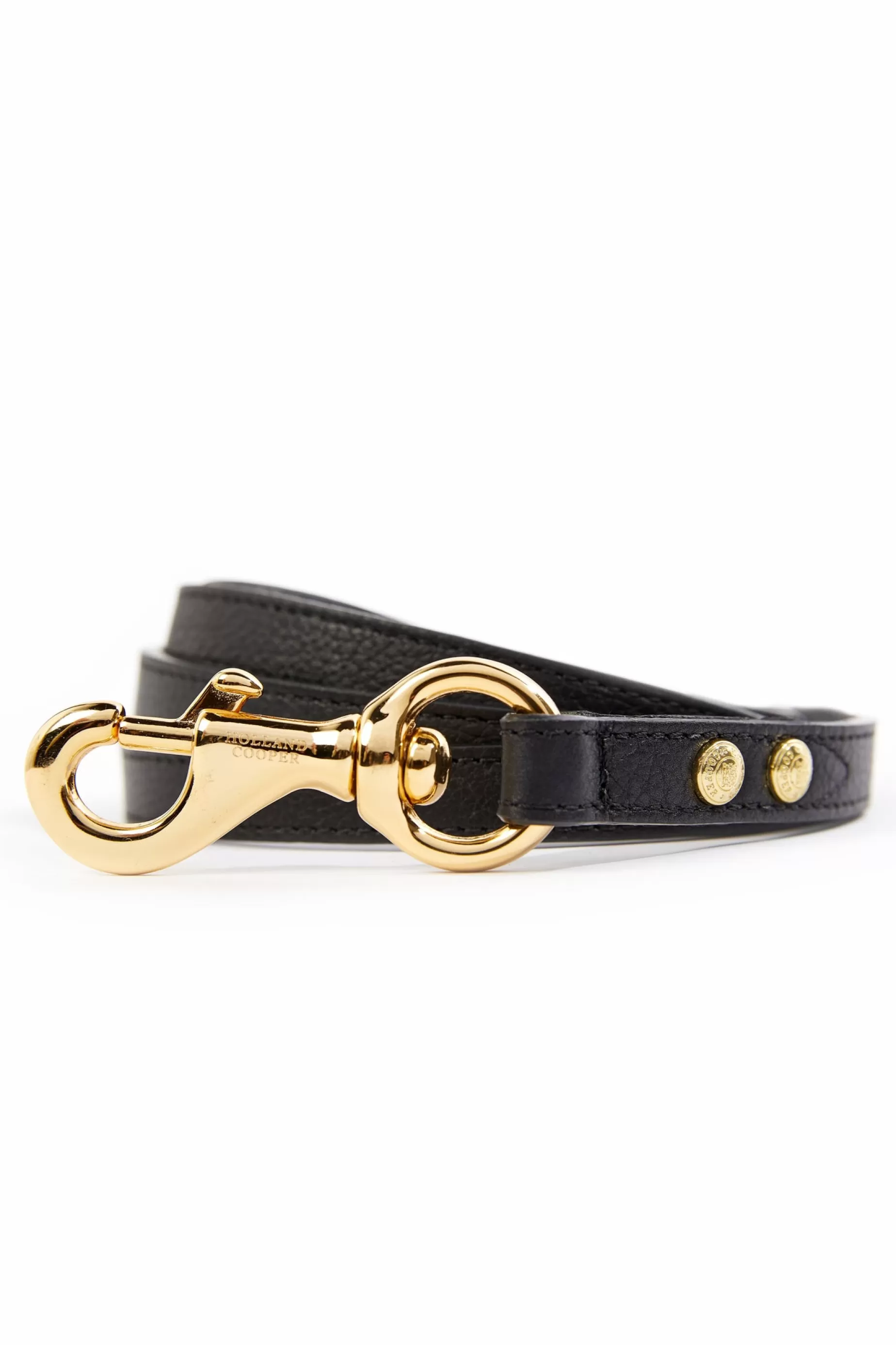 Holland Cooper The Perfect Gesture | Dog Leads>HC Slim Dog Lead Black