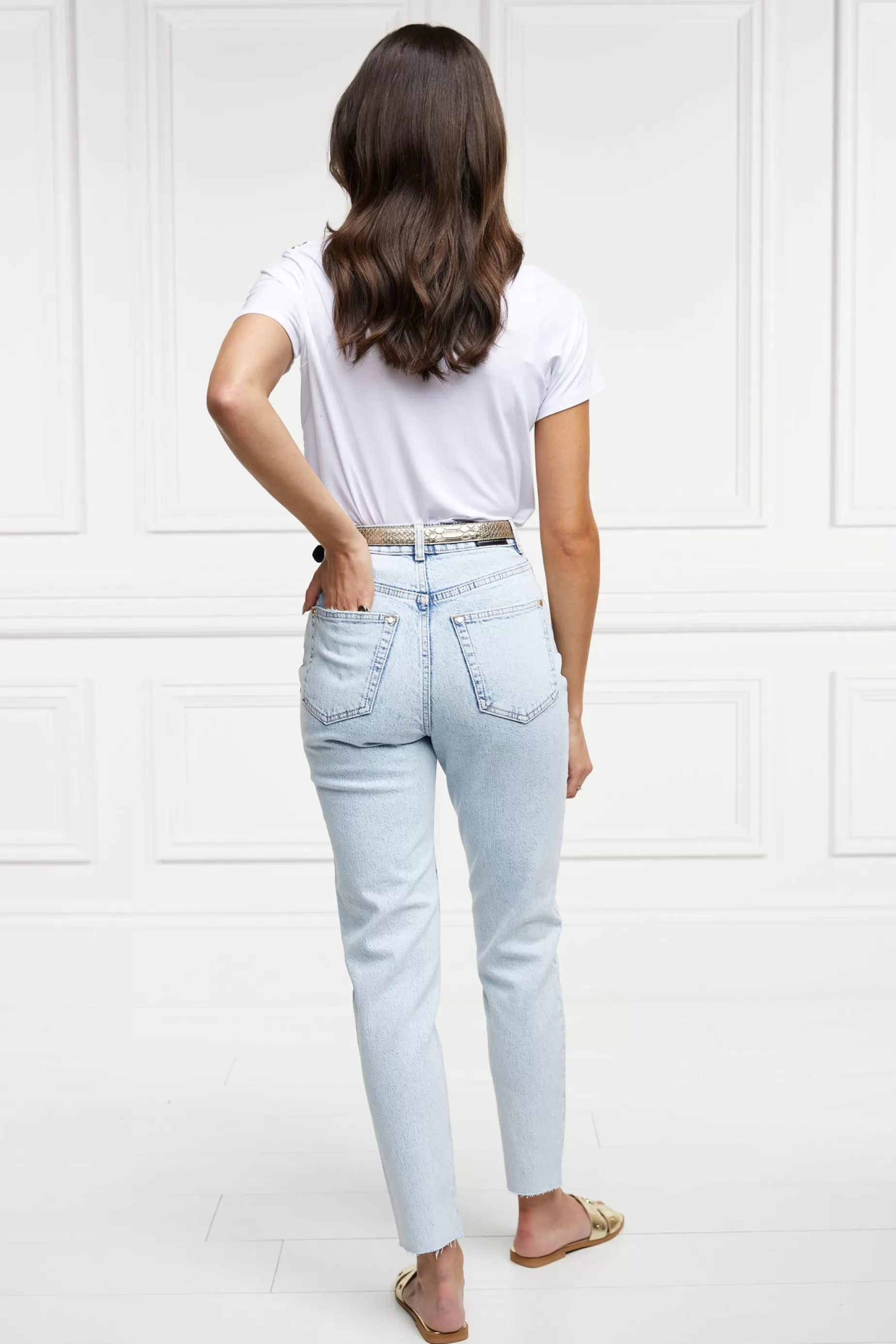 Holland Cooper Jeans | Jade's Top Picks>High Rise Slim Jean Light Stone Wash