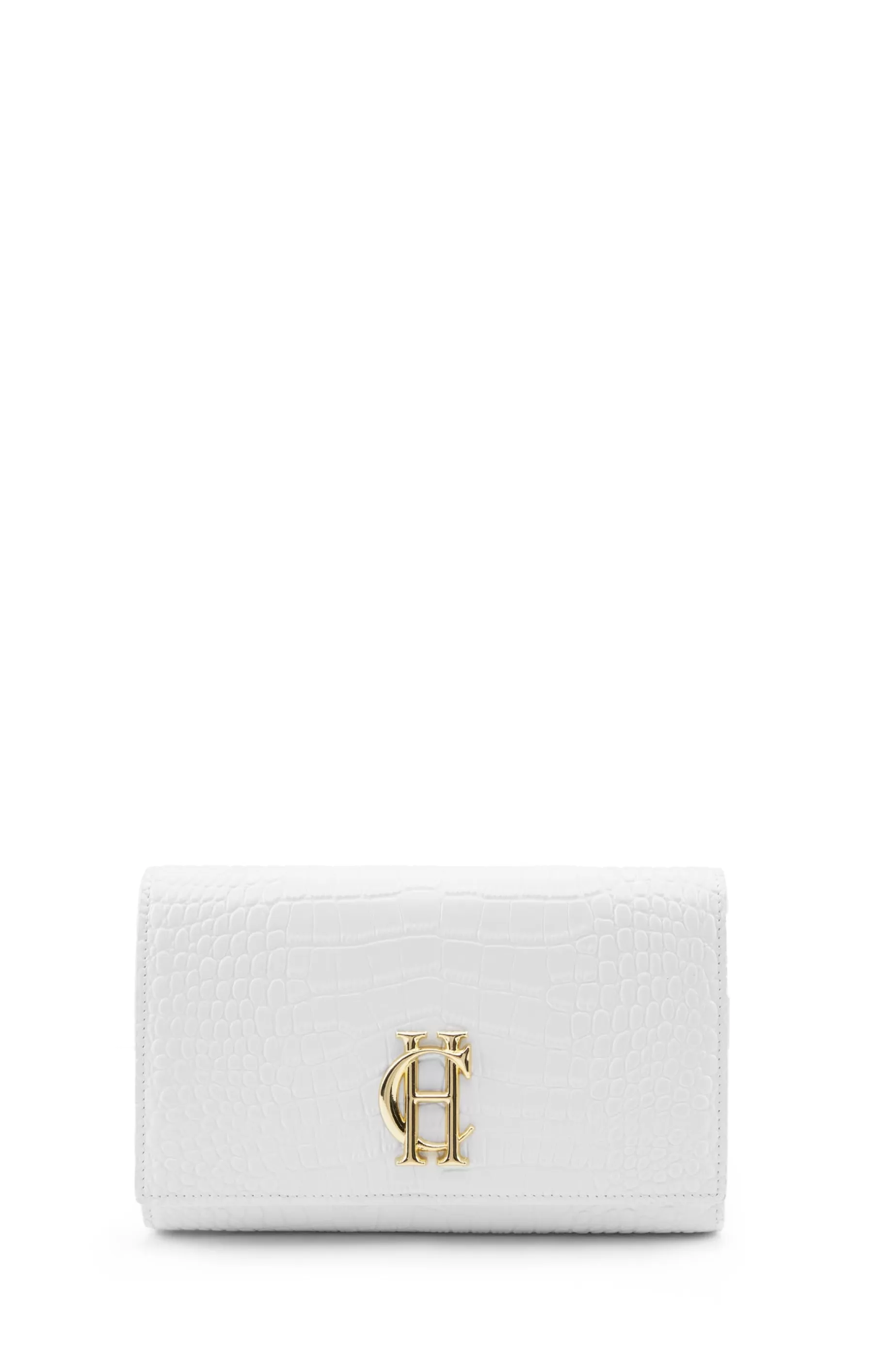 Holland Cooper Clutch Bags | Bags>Highbury Clutch Bag White Croc