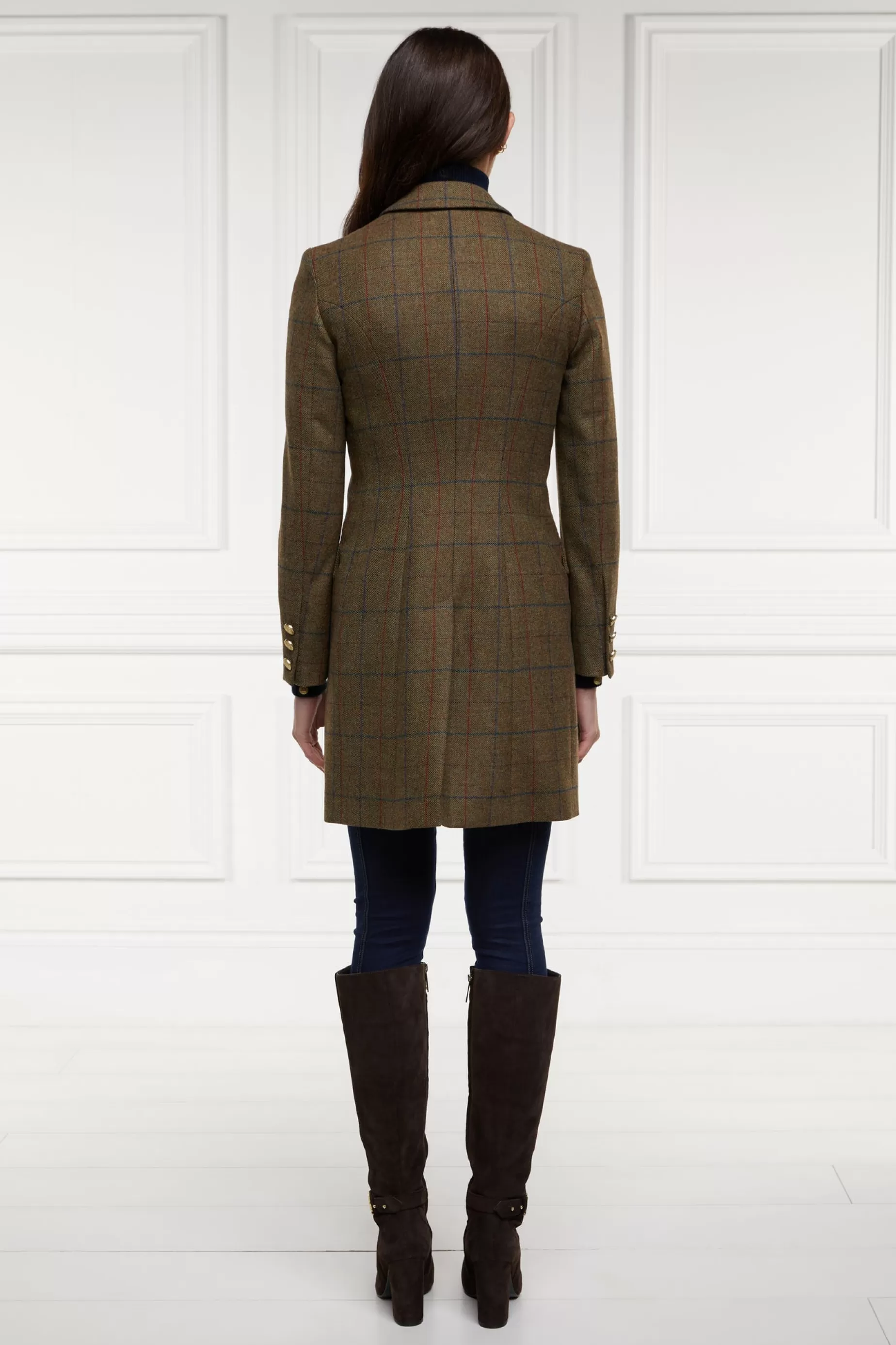 Holland Cooper Coats | In Stock Tailoring>Highgrove Coat Glen Green