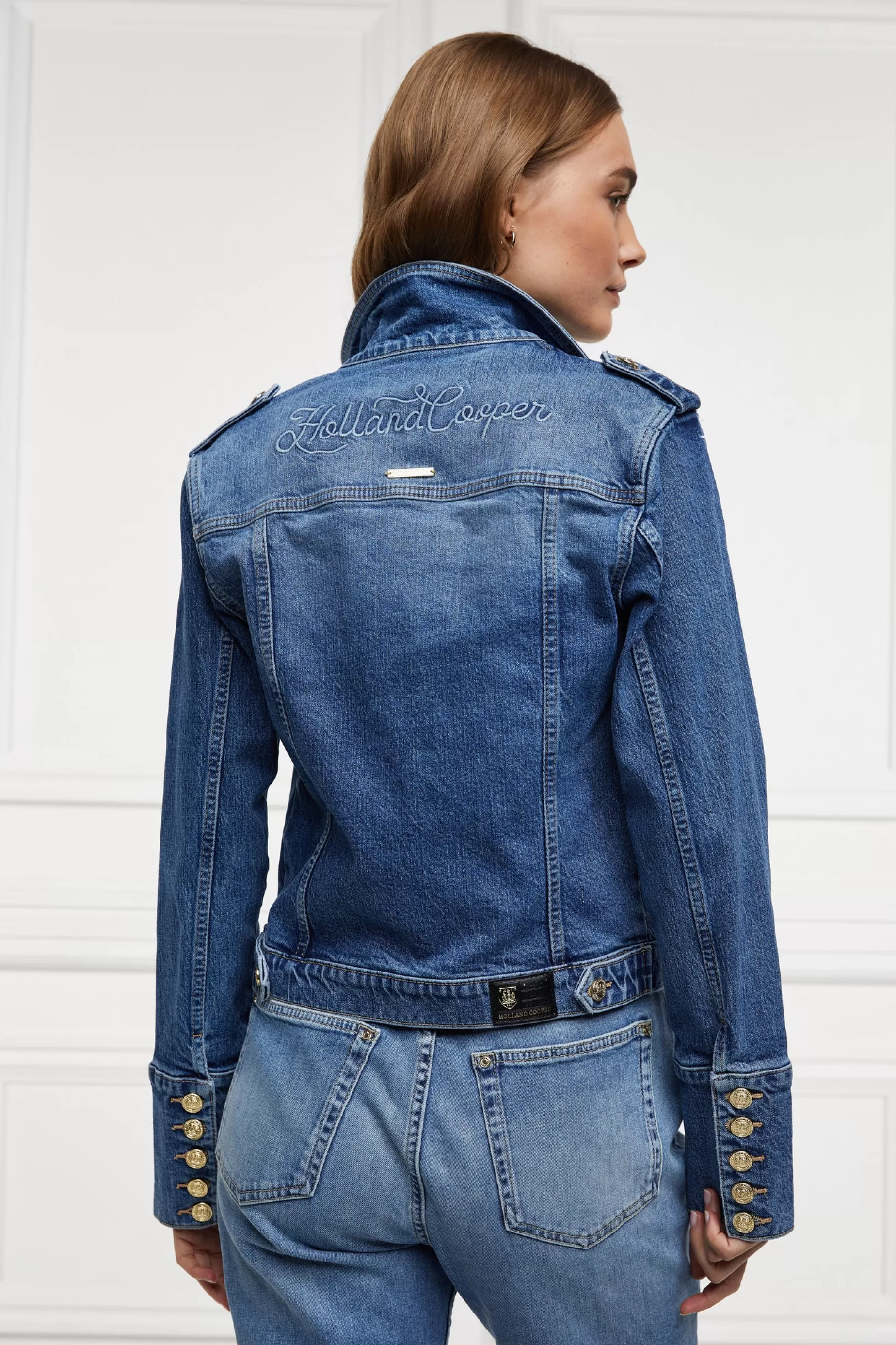 Holland Cooper Jackets>Iconic Denim Jacket