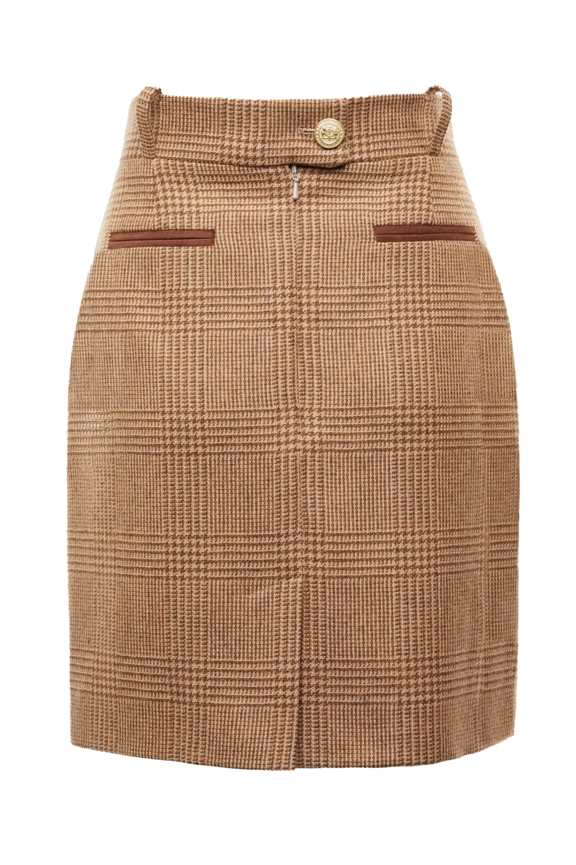 Holland Cooper Skirts | In Stock Tailoring>Knightsbridge Skirt Tawny