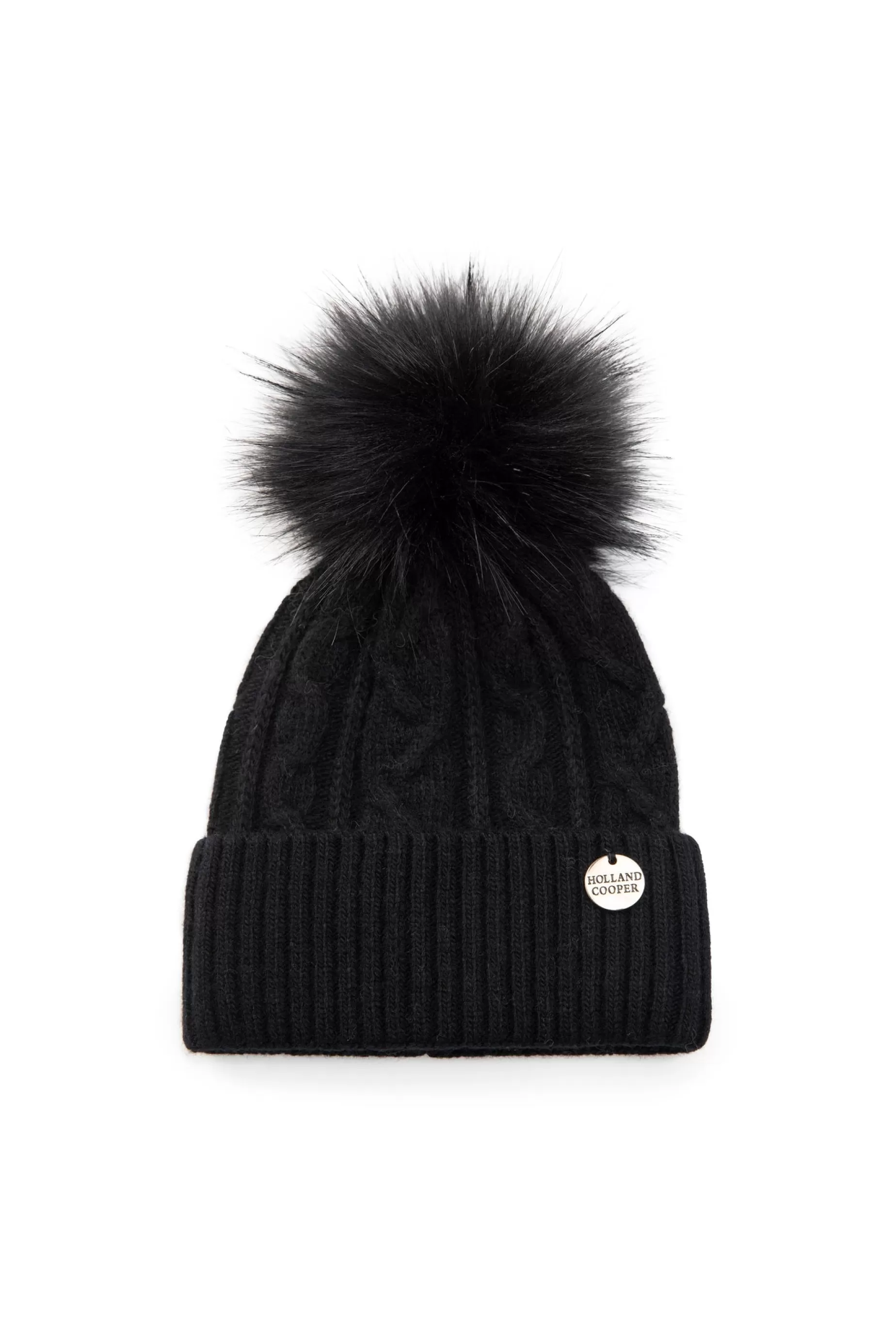 Holland Cooper Little Gifting | Bobble Hats>Little Bobble Hat Black