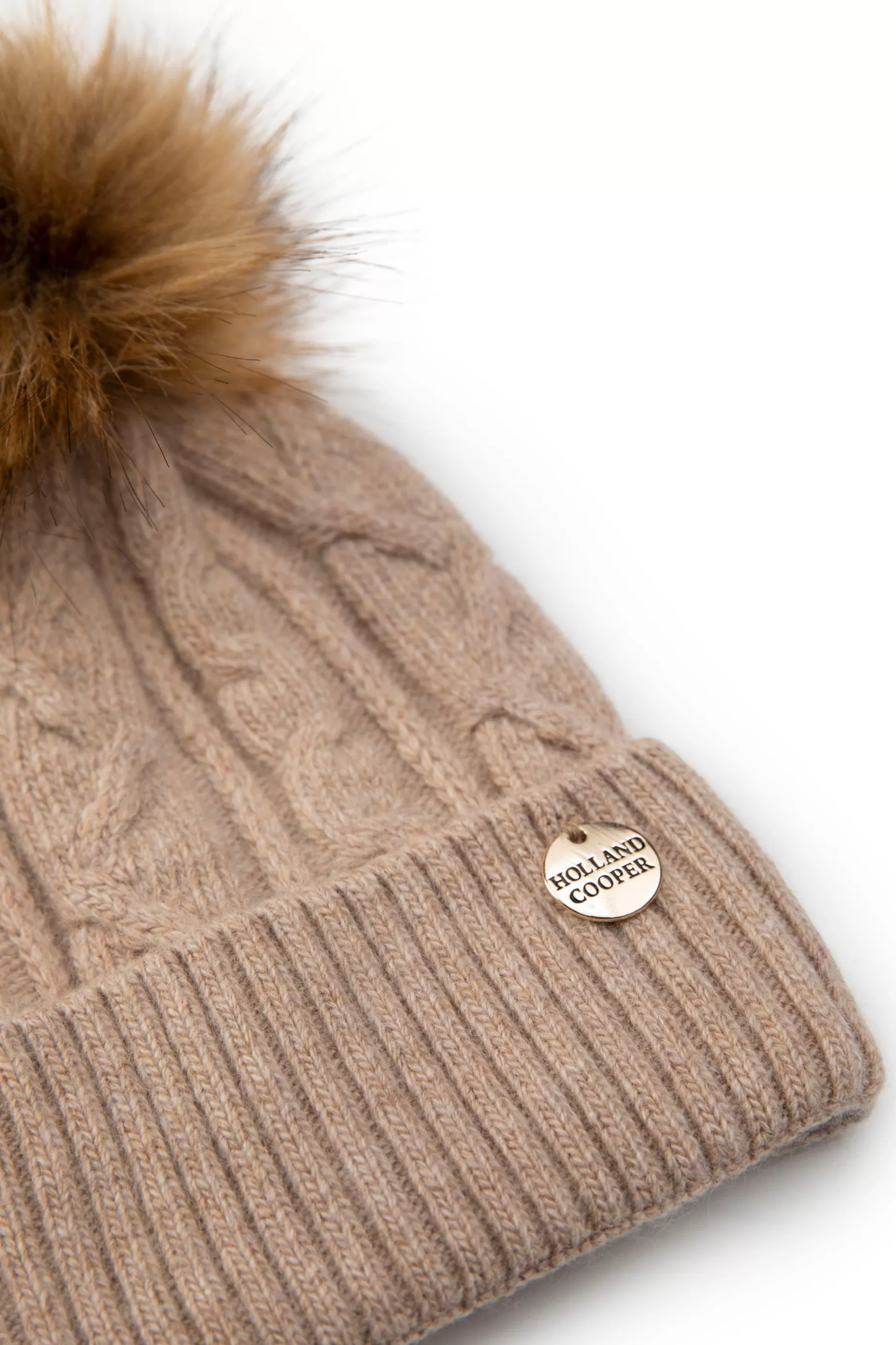 Holland Cooper Little Gifting | Bobble Hats>Little Bobble Hat Camel