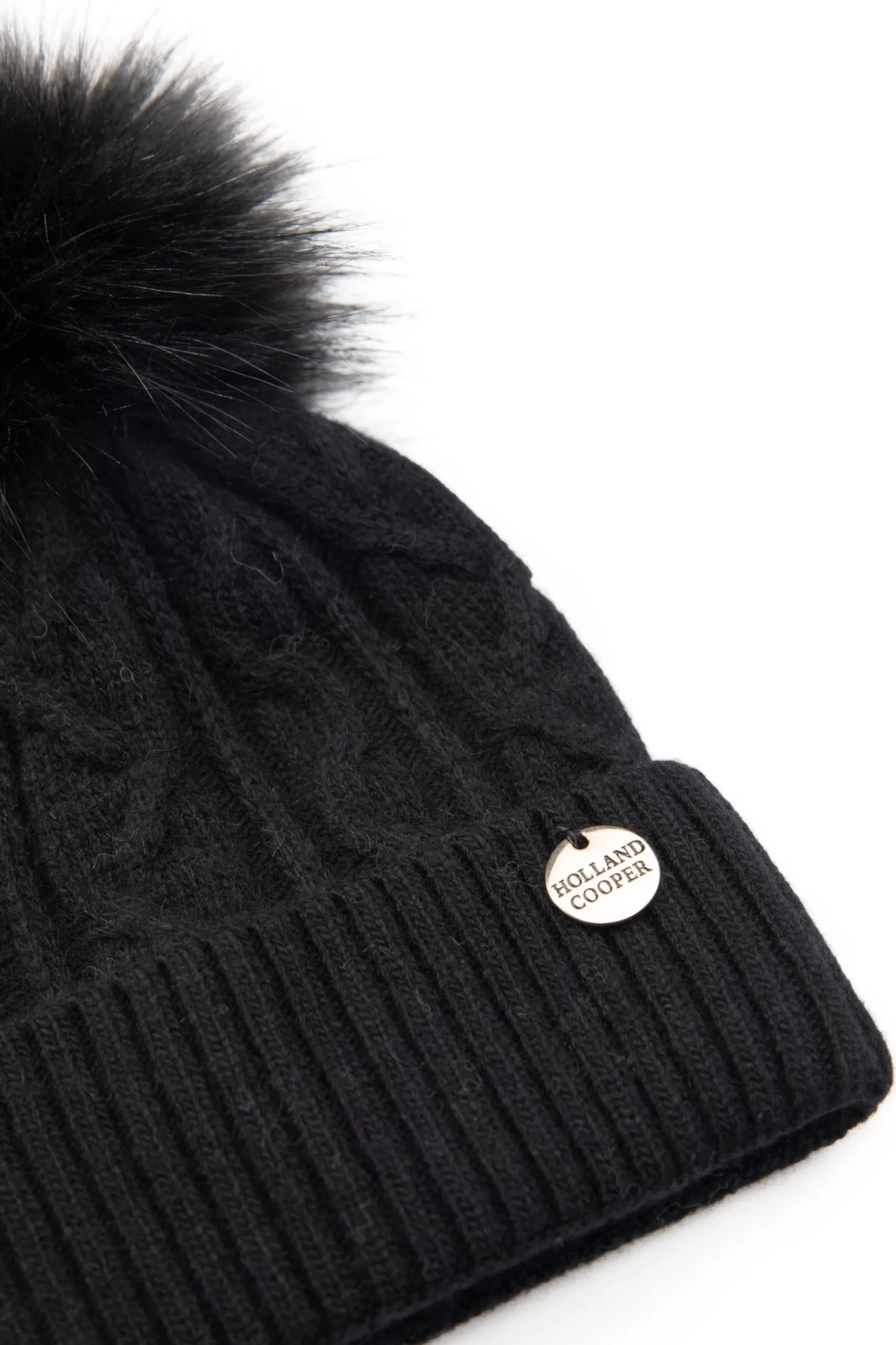 Holland Cooper Little Gifting | Bobble Hats>Little Bobble Hat Black