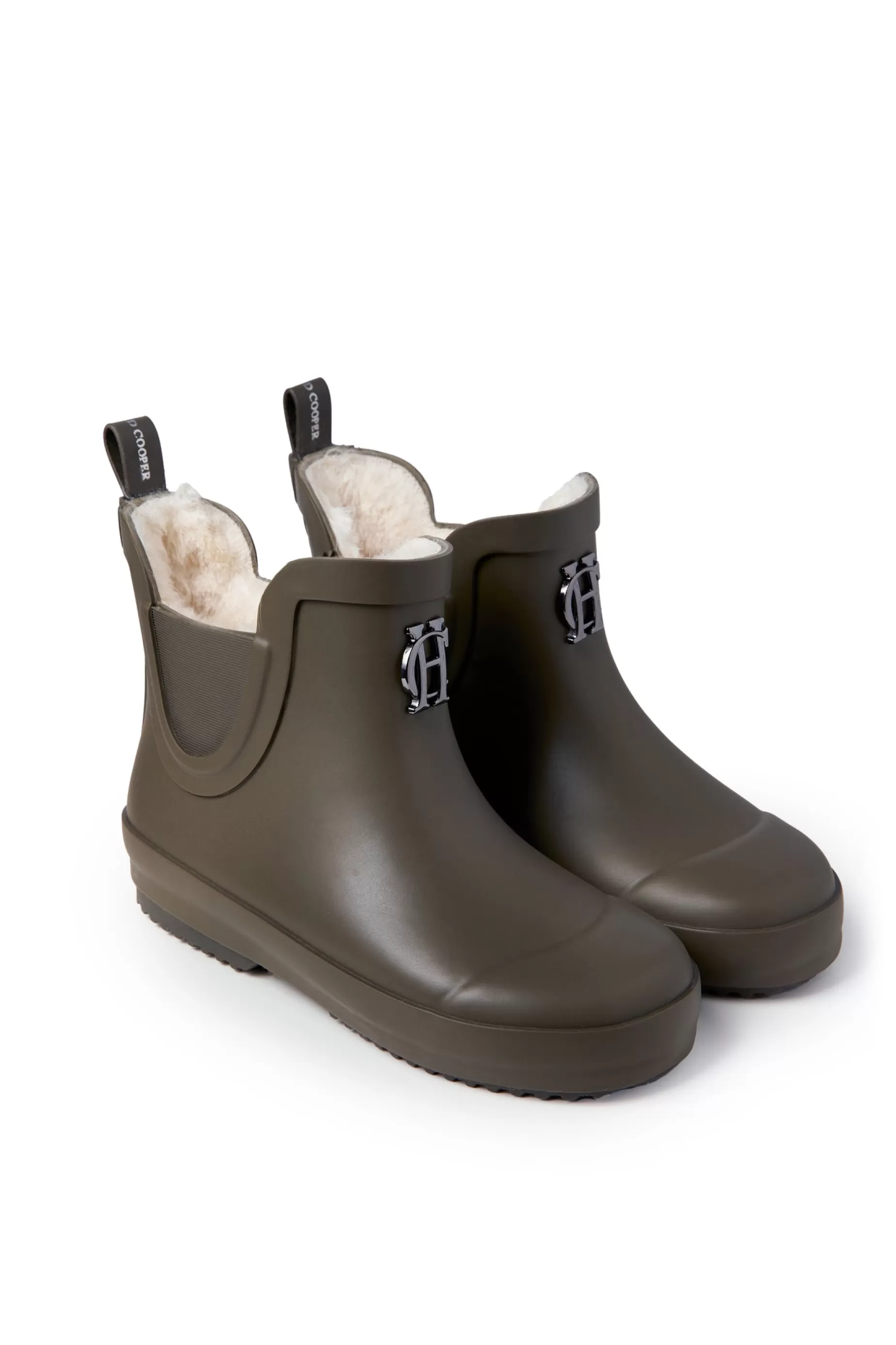 Holland Cooper The Wellie Den | Little Gifting>Little Chelsea - Junior Dinosaur Green